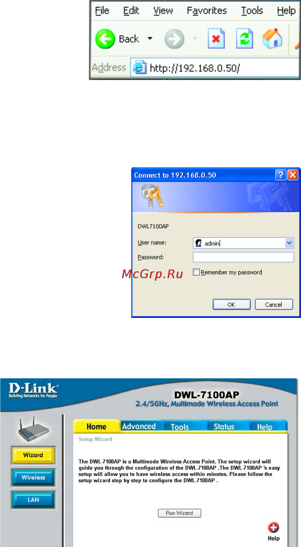 D-Link DWL-7100AP [11/52] Wizard