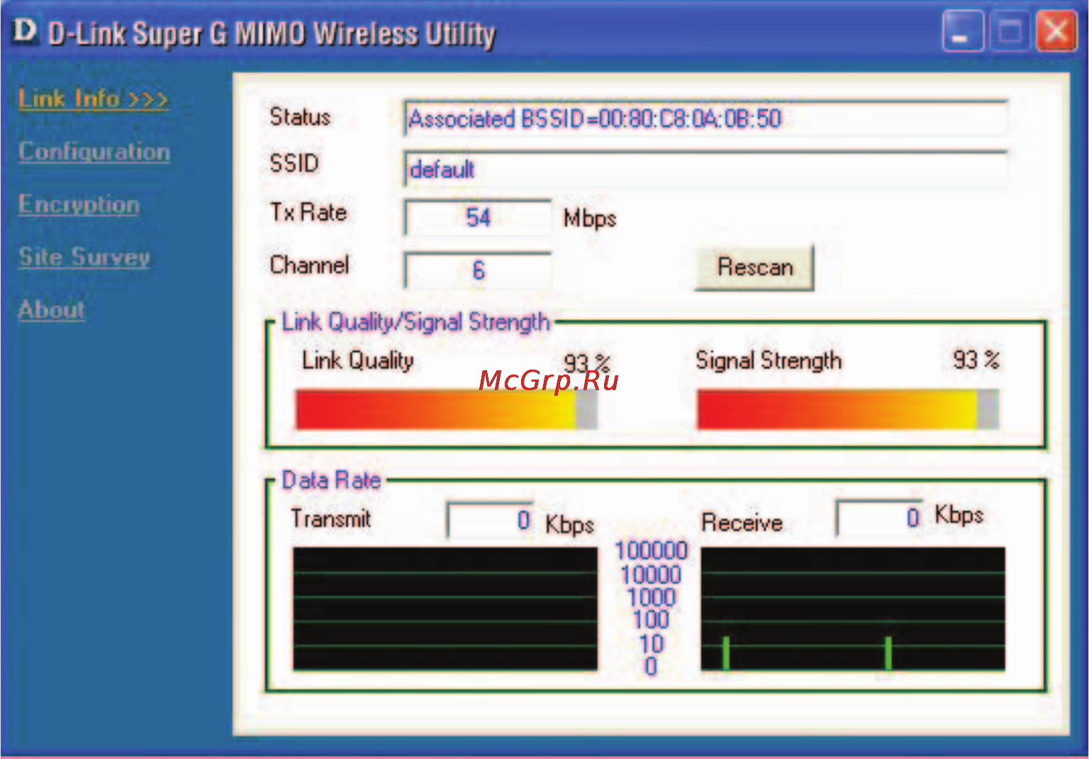 D-Link DWL-G650M [8/12] Appendix a using the configuration utility appendix a using the configuration utility appendix a using the configuration utility appendix a using the configuration utility appendix a using the configuration utility continued continued continued continued continued