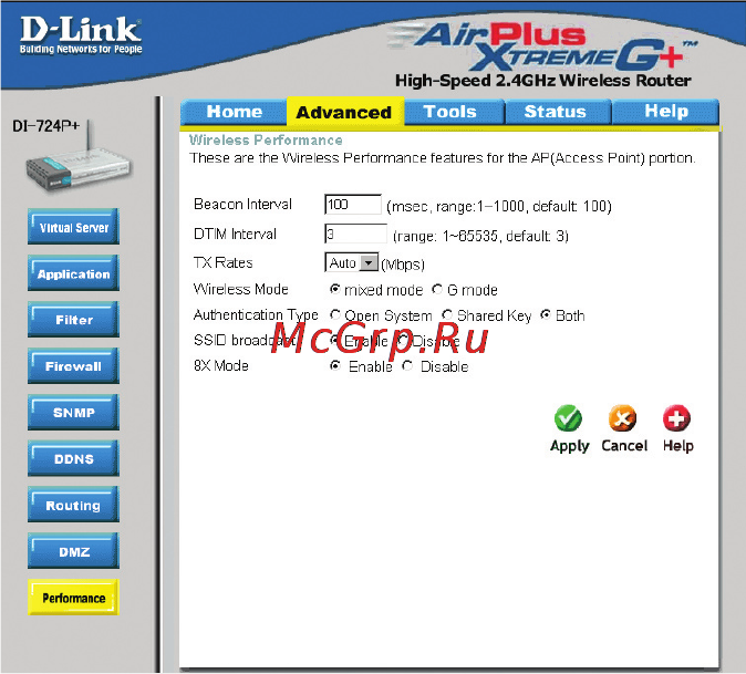 D-Link DI-724P+ Инструкция по эксплуатации онлайн [32/102] 40977