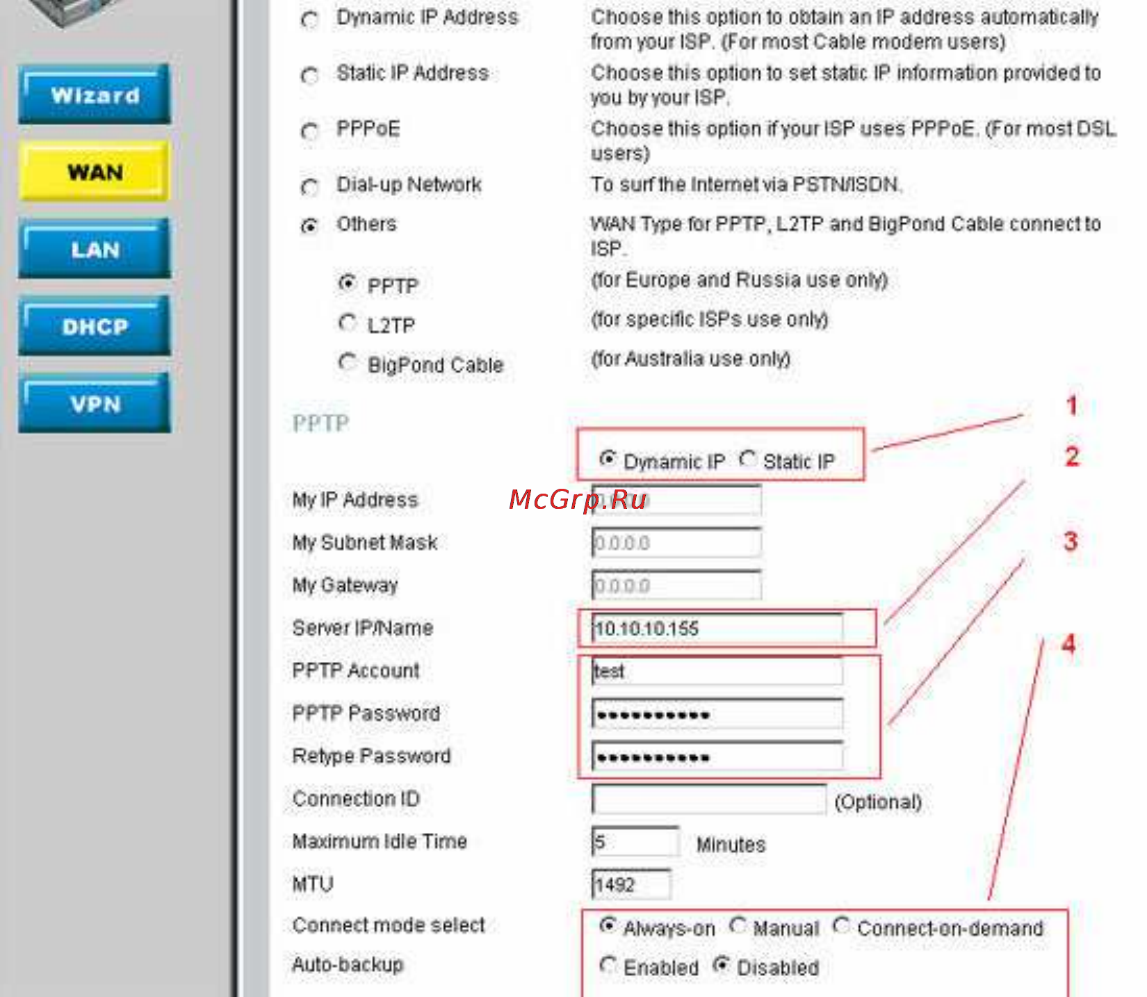 Dynamic ip