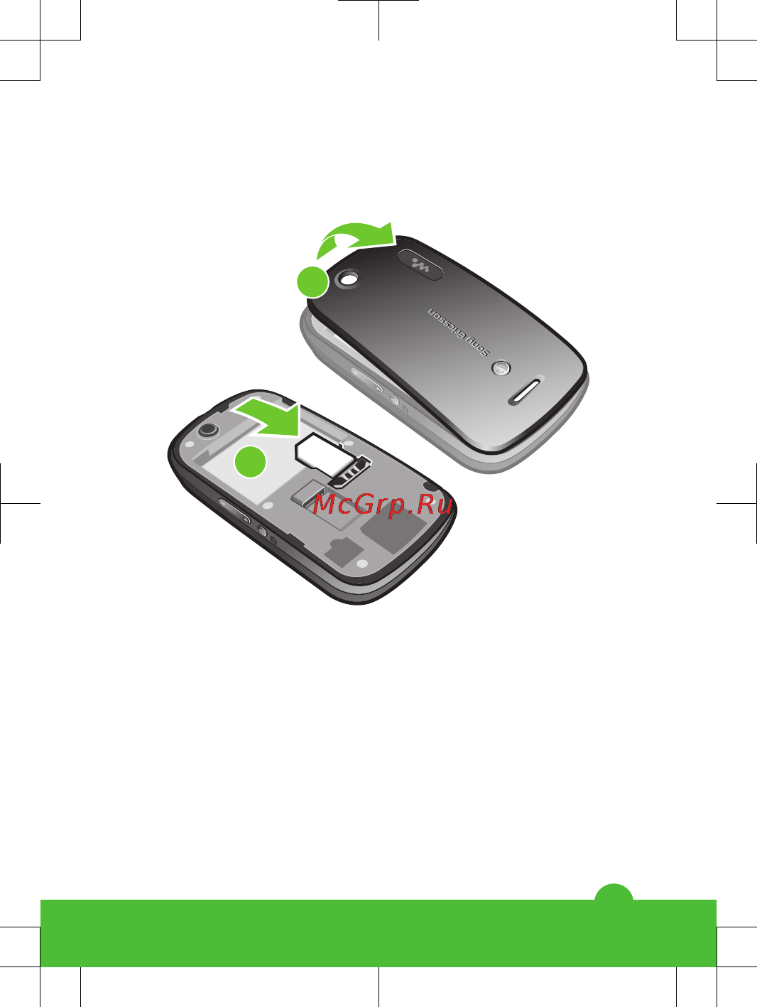 SonyEricsson W20I J/Black [5/40] Начало работы