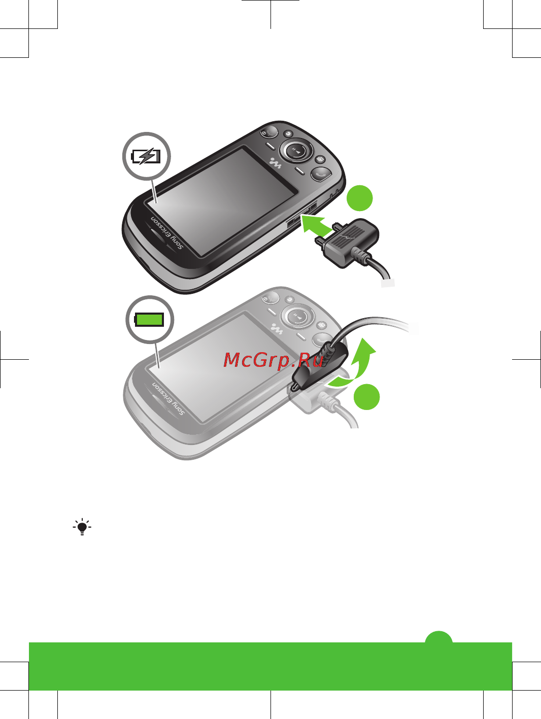 SonyEricsson W20I J/Black Инструкция по эксплуатации онлайн [9/40] 40991