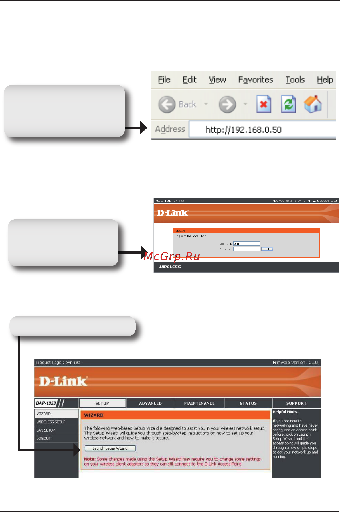 D-Link DAP-1353 [51/78] 使用無線安全設定精靈