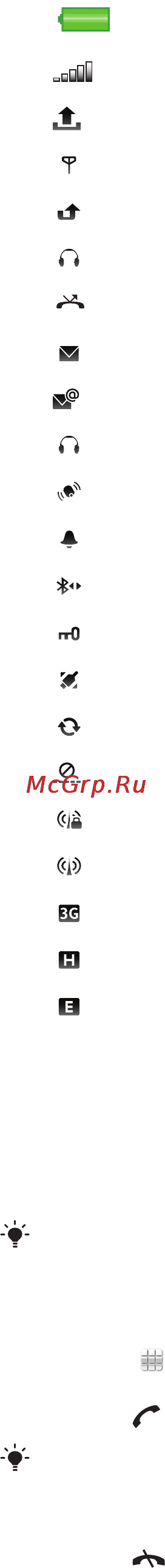SonyEricsson Vivaz U5i Cosmic Black [12/77] Вызовы