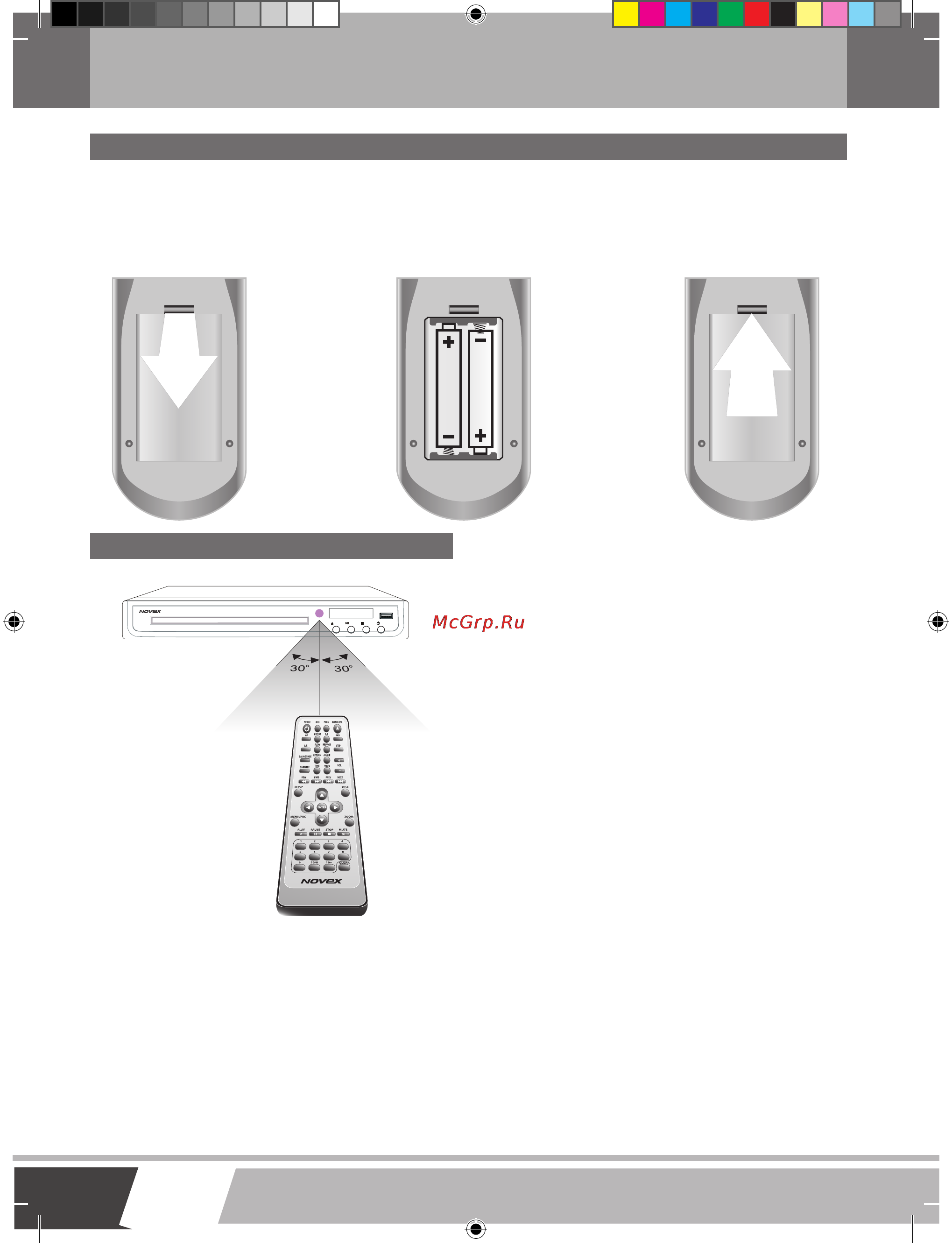 Novex ND-9102 [11/25] Пульт дистанционного управления пду