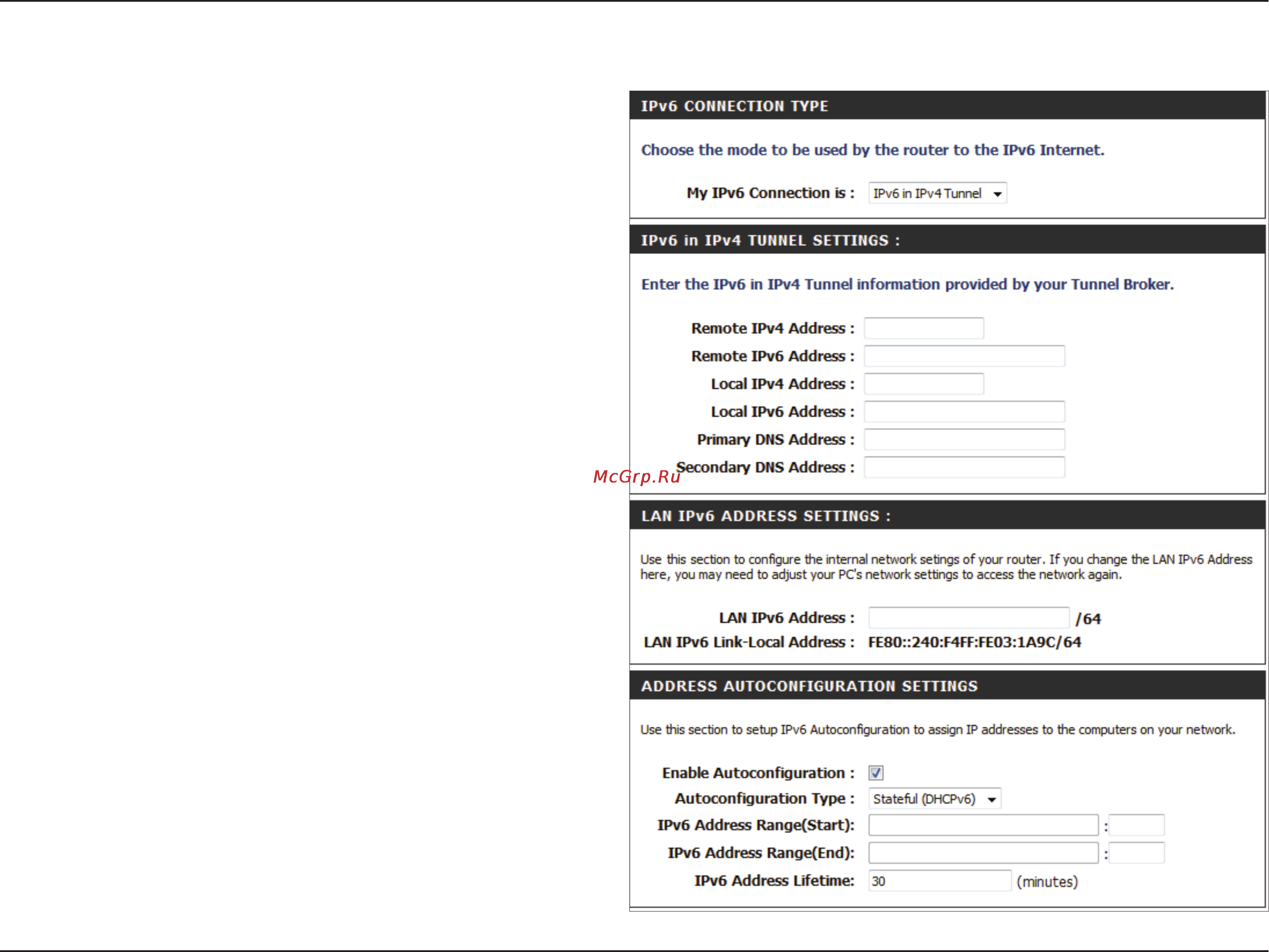 D-Link DIR-632 [62/116] Ipv6 in ipv4 tunneling stateful
