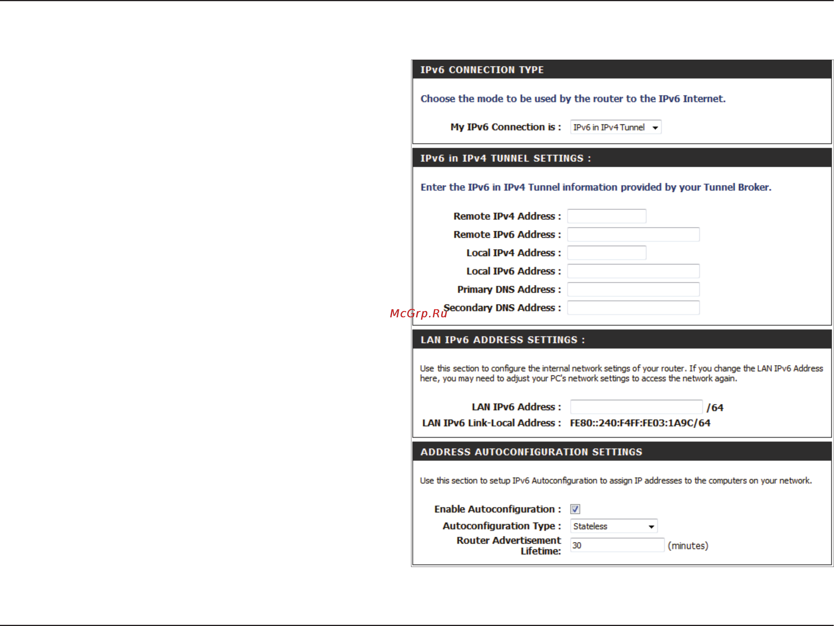 D-Link DIR-632 [63/116] Ipv6 in ipv4 tunneling stateless