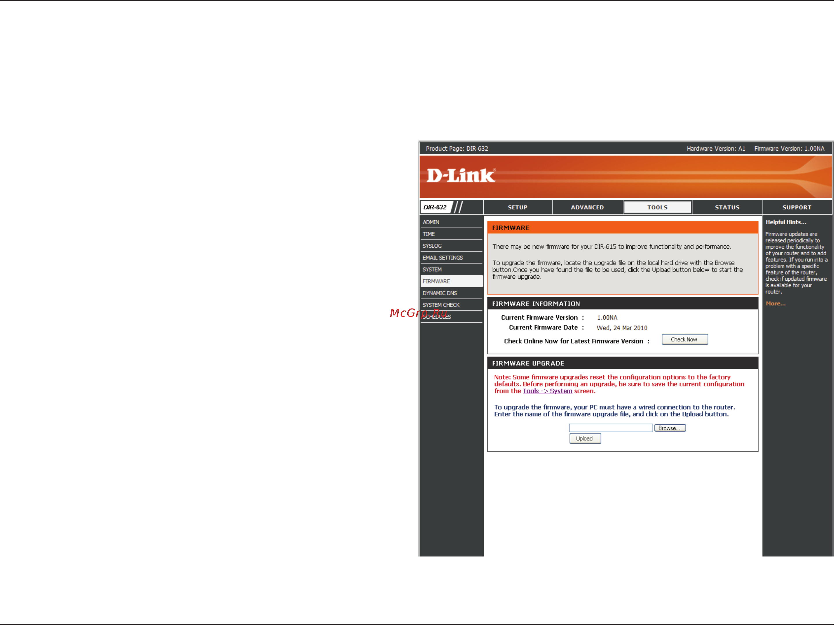 D-Link DIR-632 [69/116] Firmware