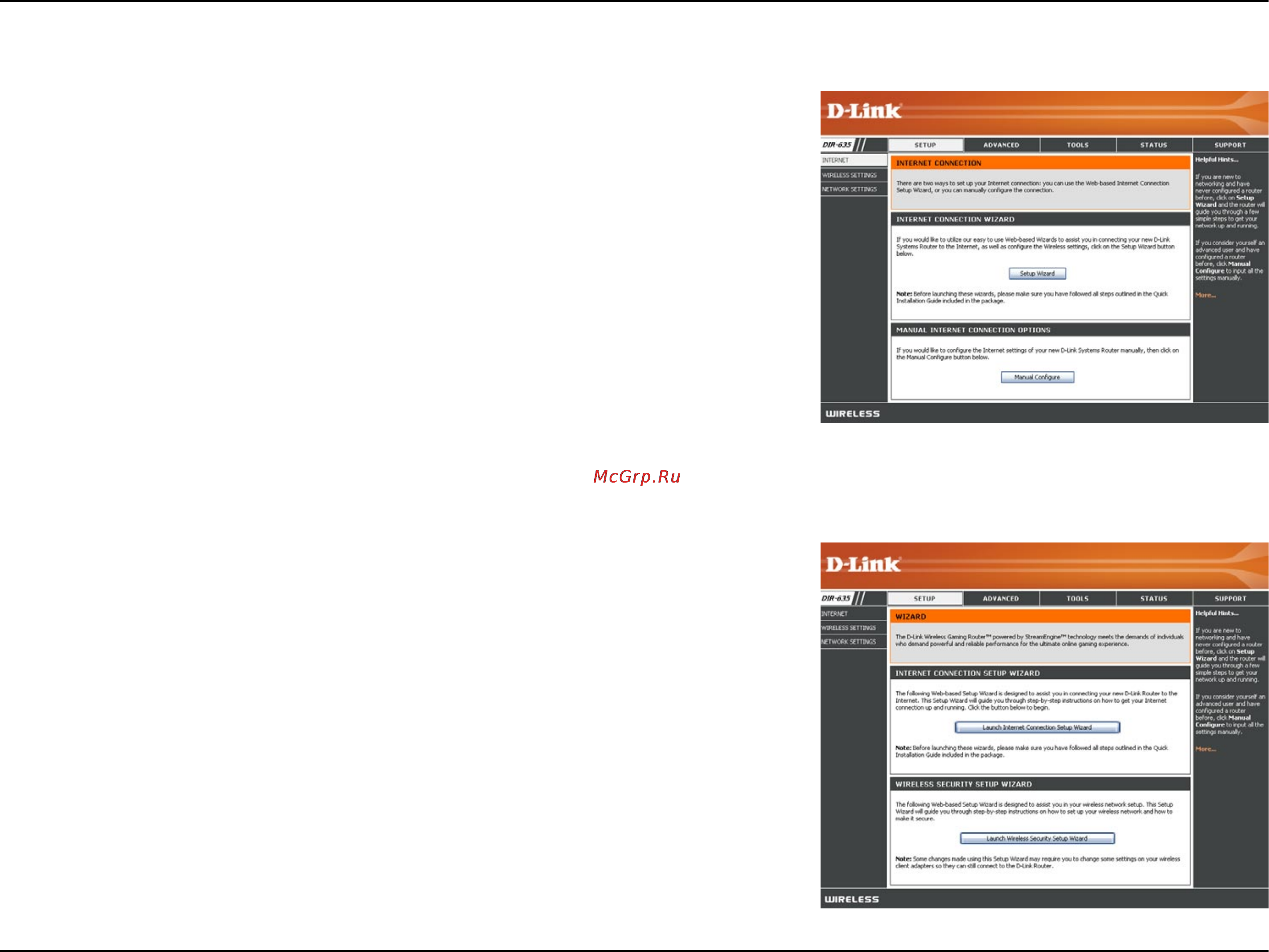 D-Link DIR-635 [13/86] Setup wizard