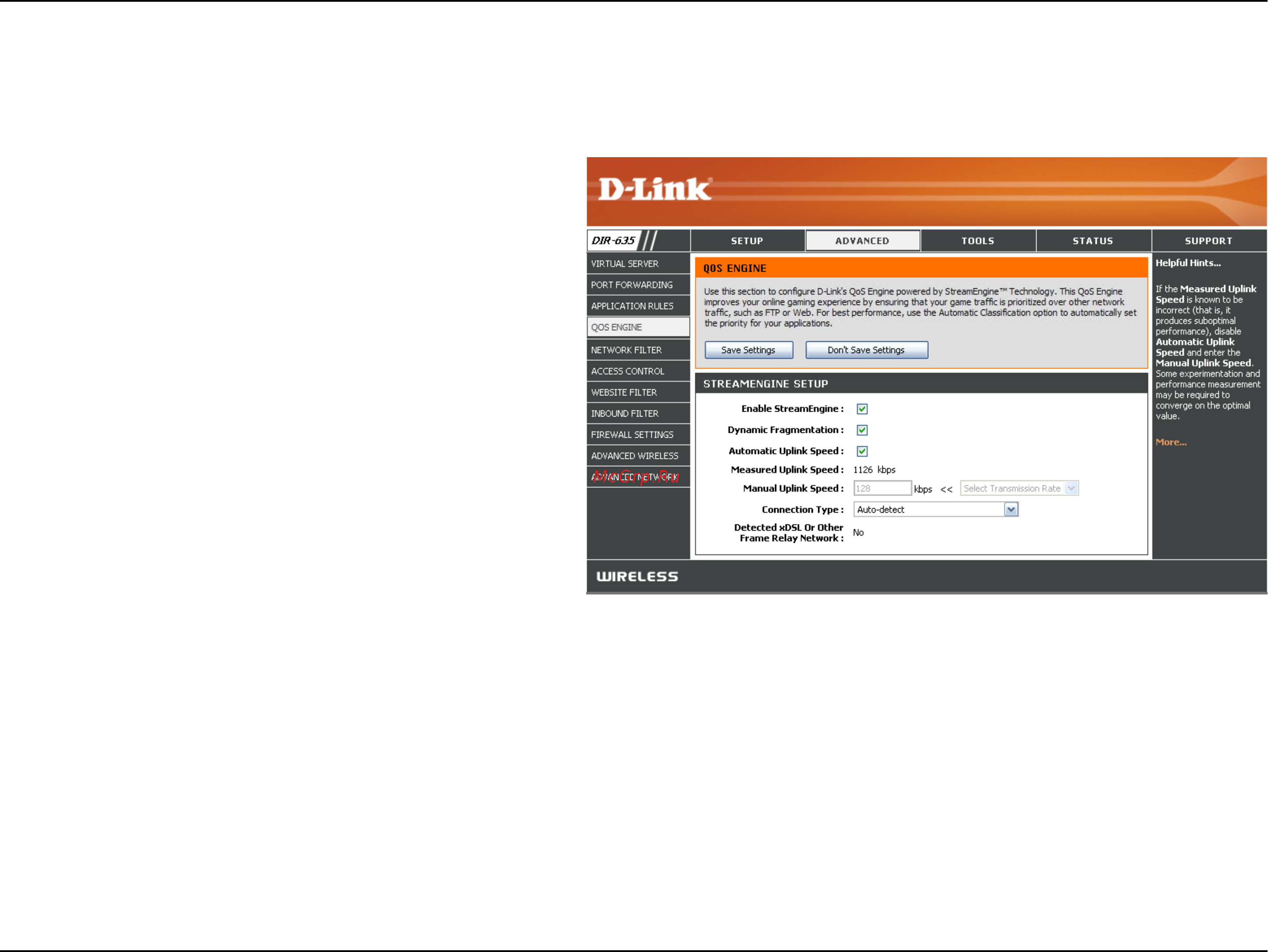 D-Link DIR-635 [34/86] Qos engine