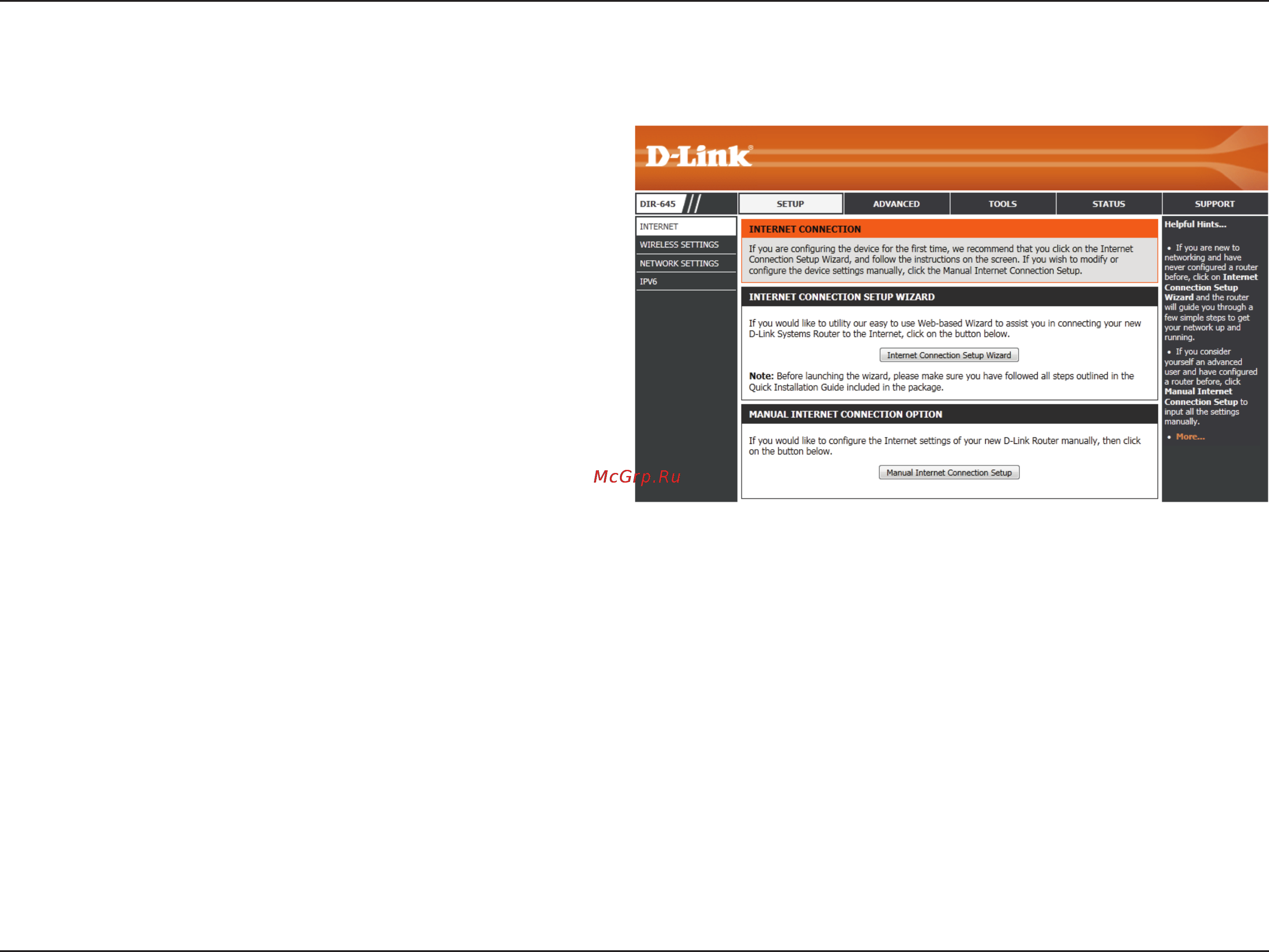 D-Link DIR-645 [16/134] Setup wizard