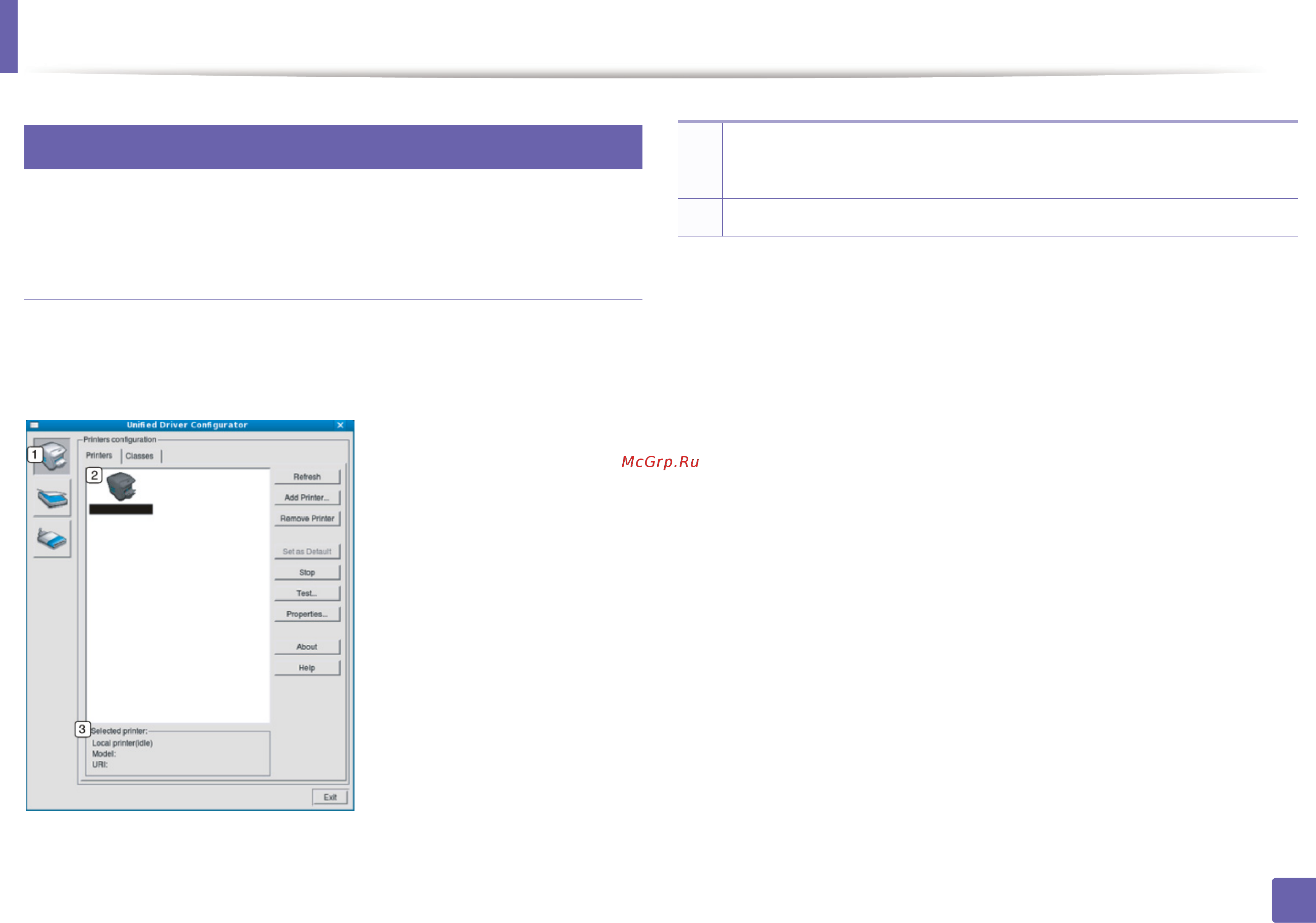 Samsung CLX-3305 [299/351] Работа в linux с unified driver configurator