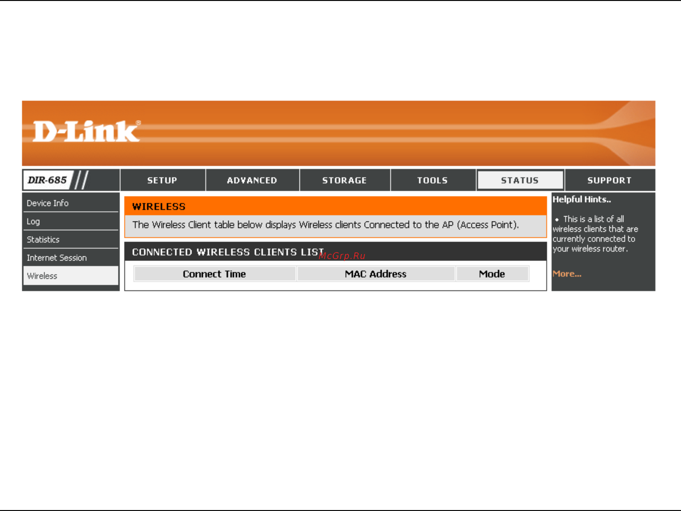 D-Link DIR-685 [110/149] Wireless