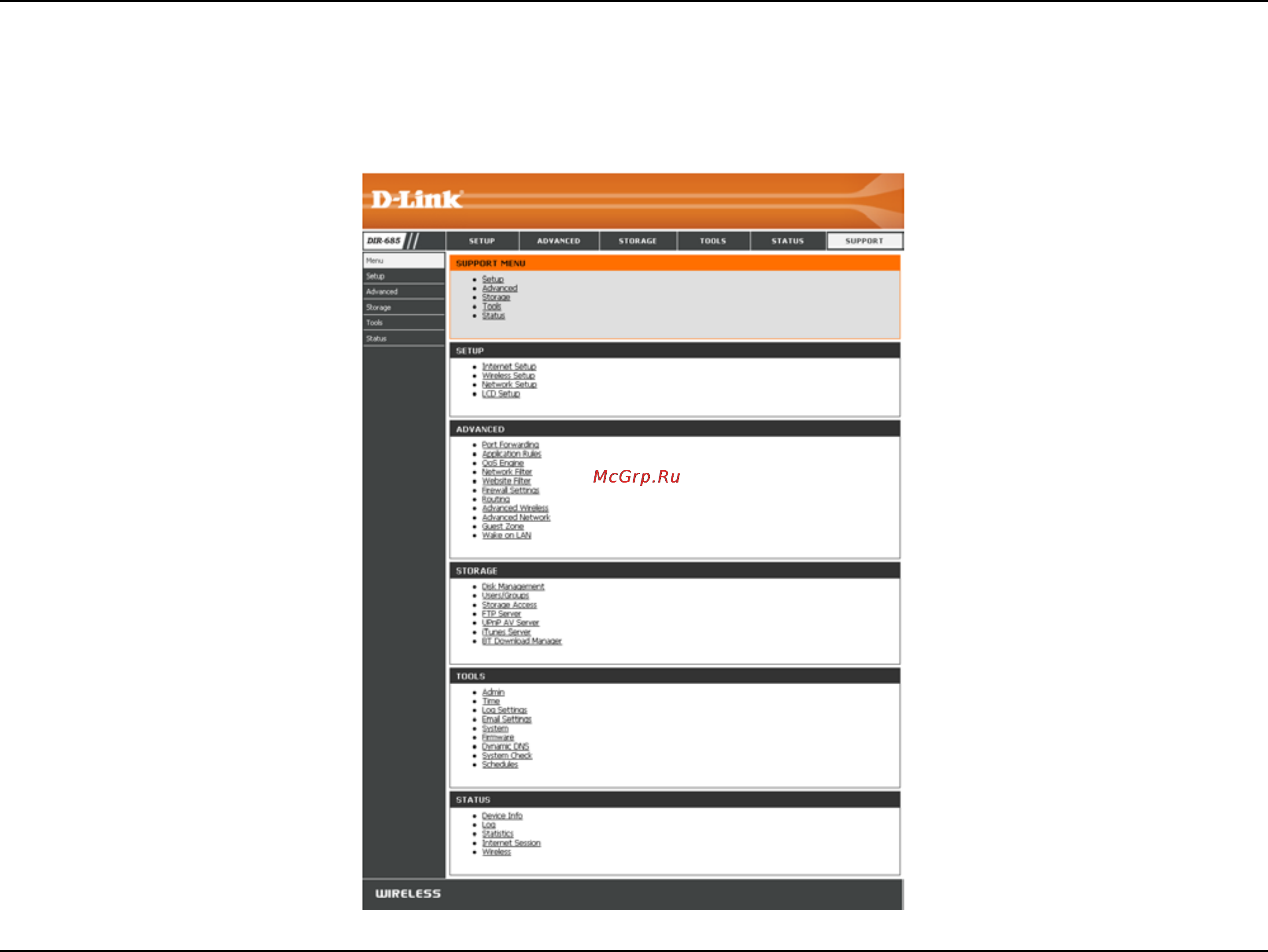 D-Link DIR-685 [111/149] Support