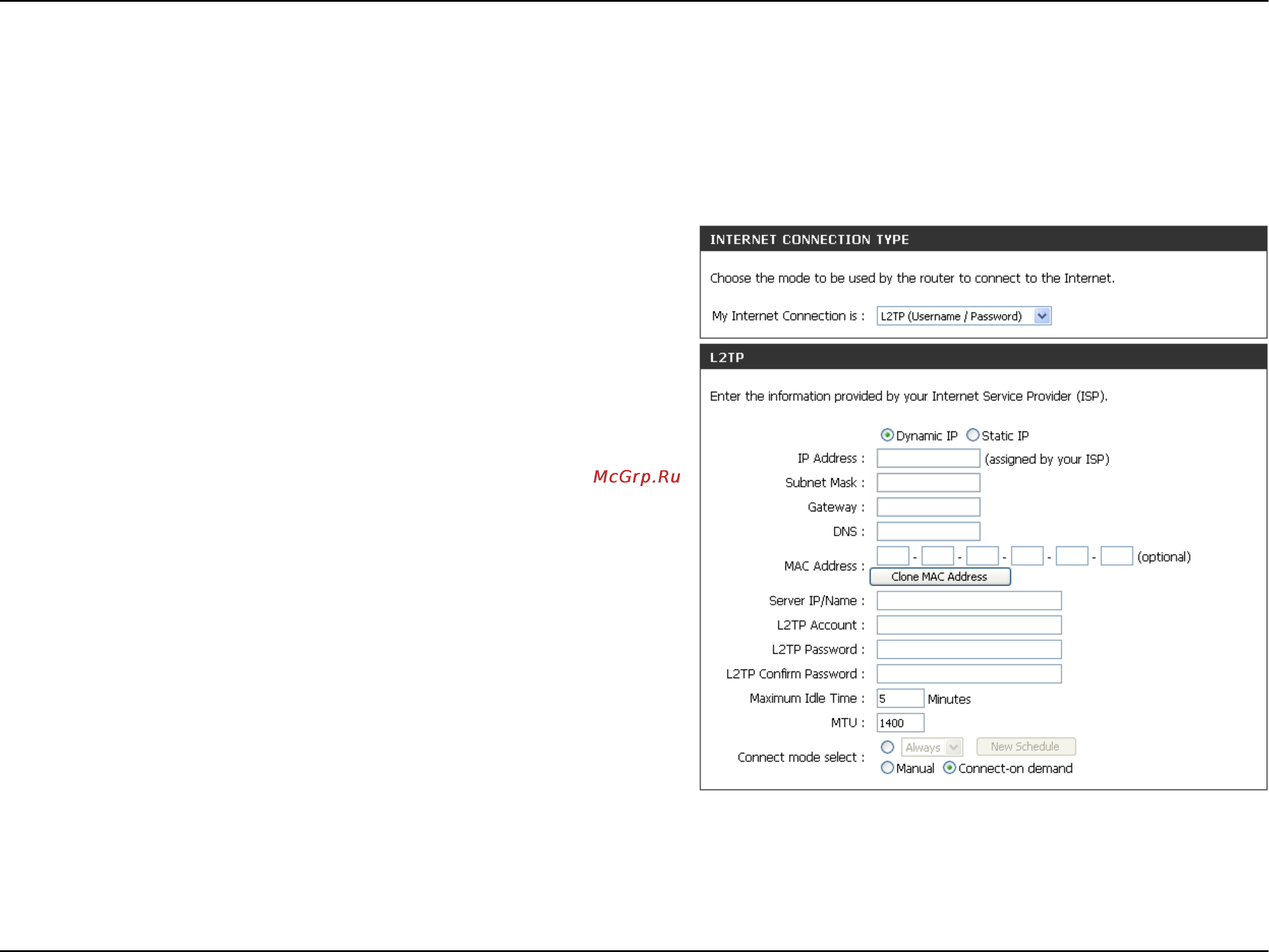 D-Link DIR-685 [47/149] Manual internet configuration