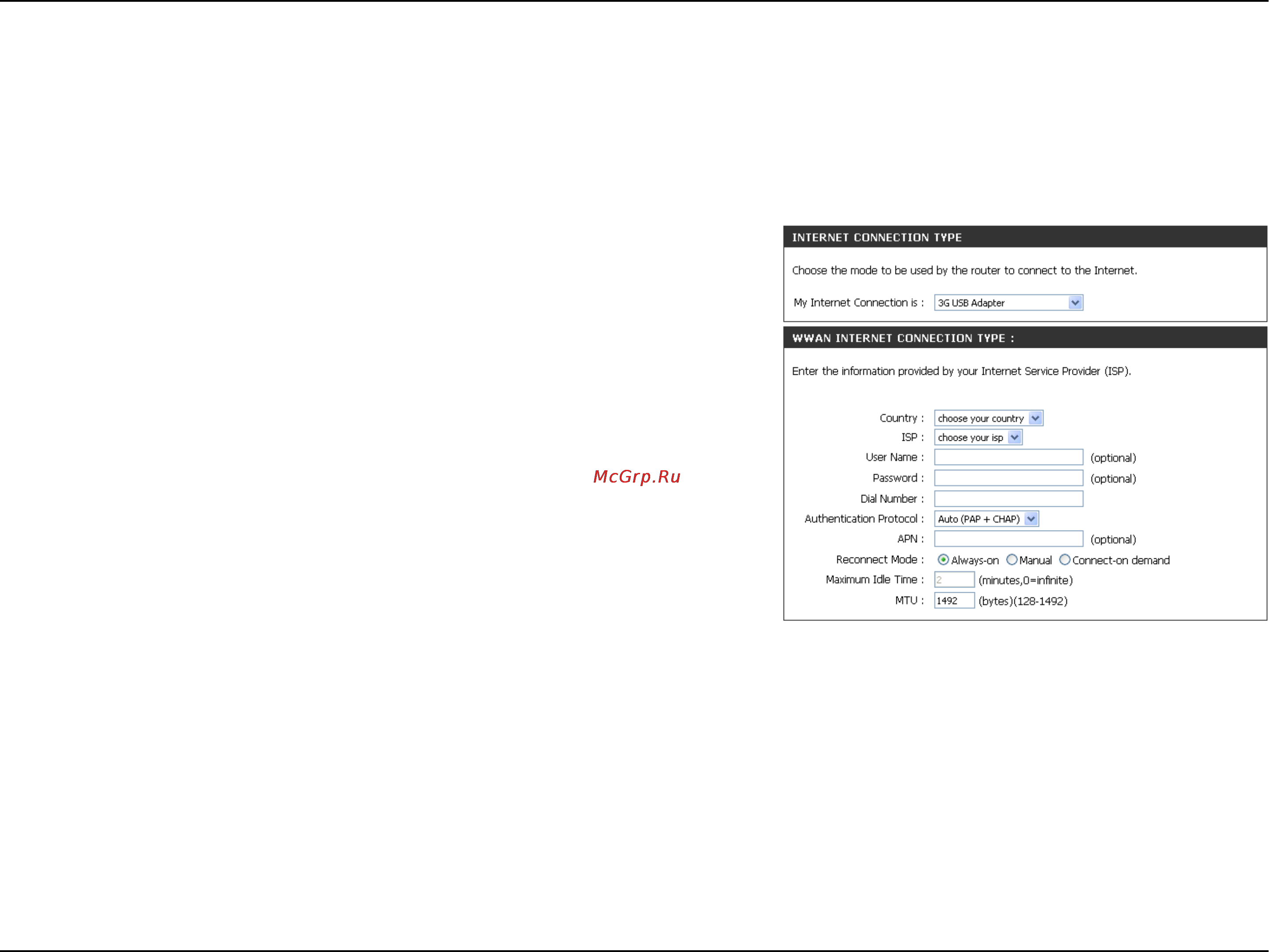 D-Link DIR-685 [49/149] Manual internet configuration
