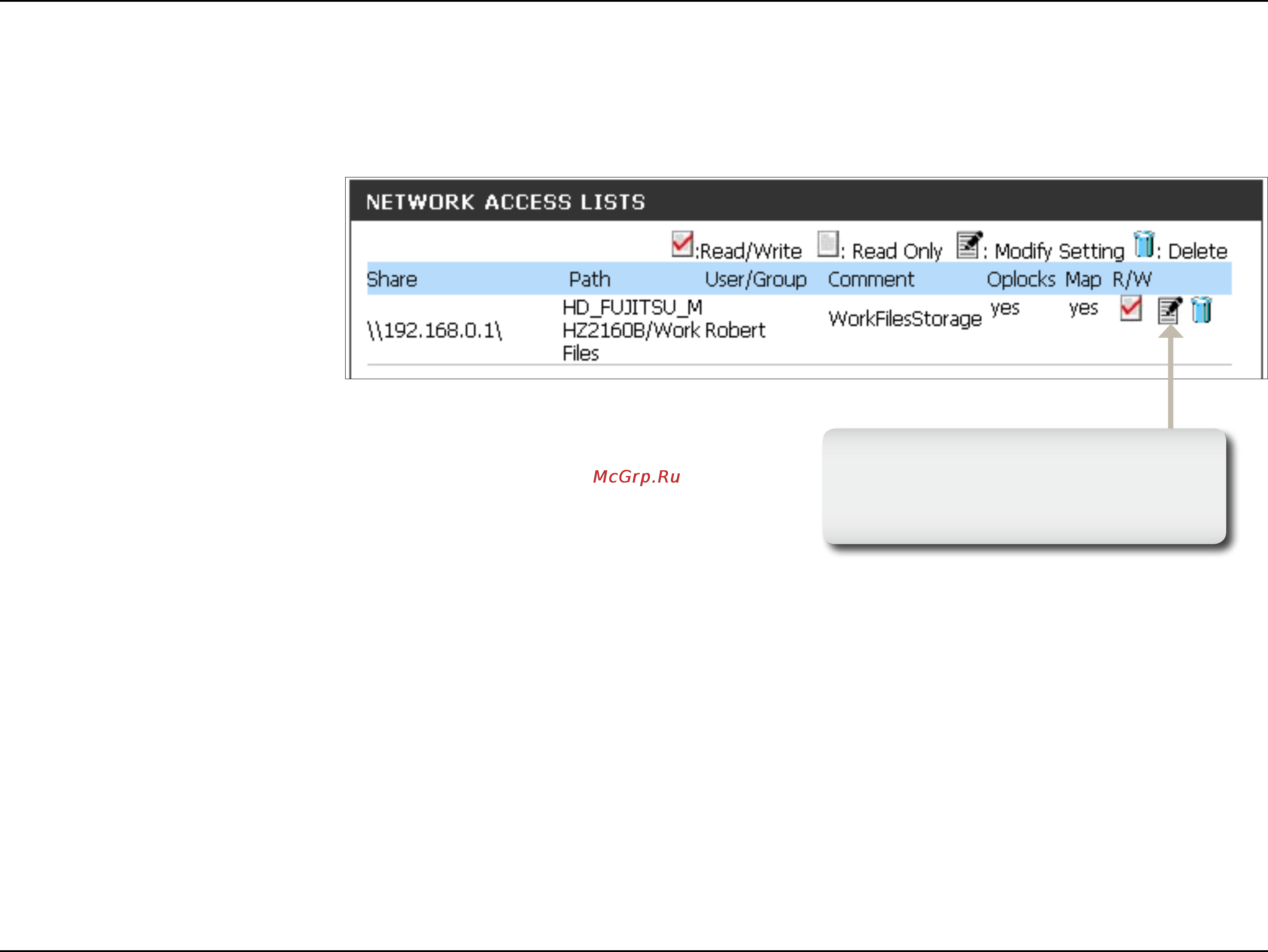 D-Link DIR-685 [85/149] Storage access