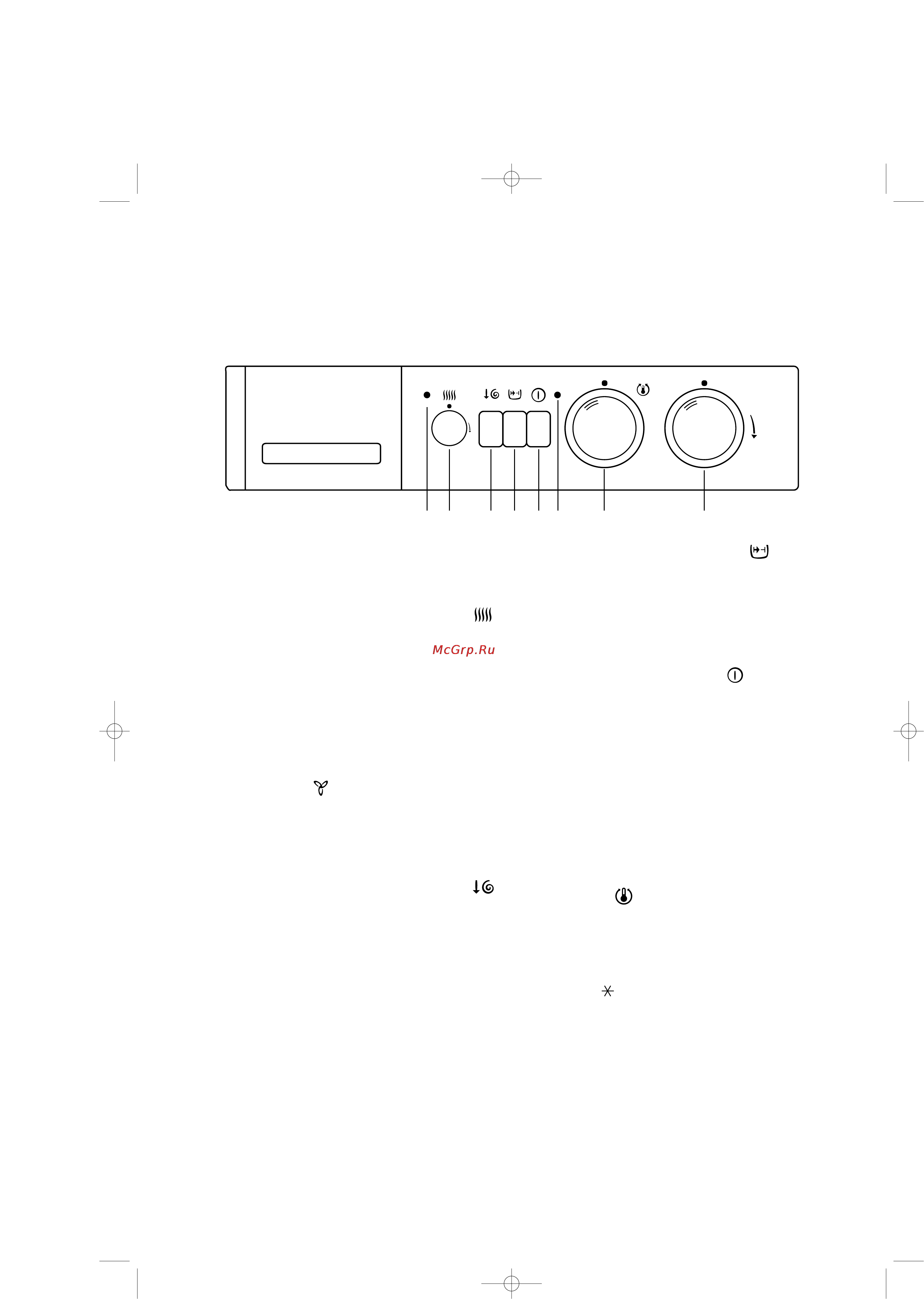 Electrolux EW 1250 WI [12/27] Описание панели управления