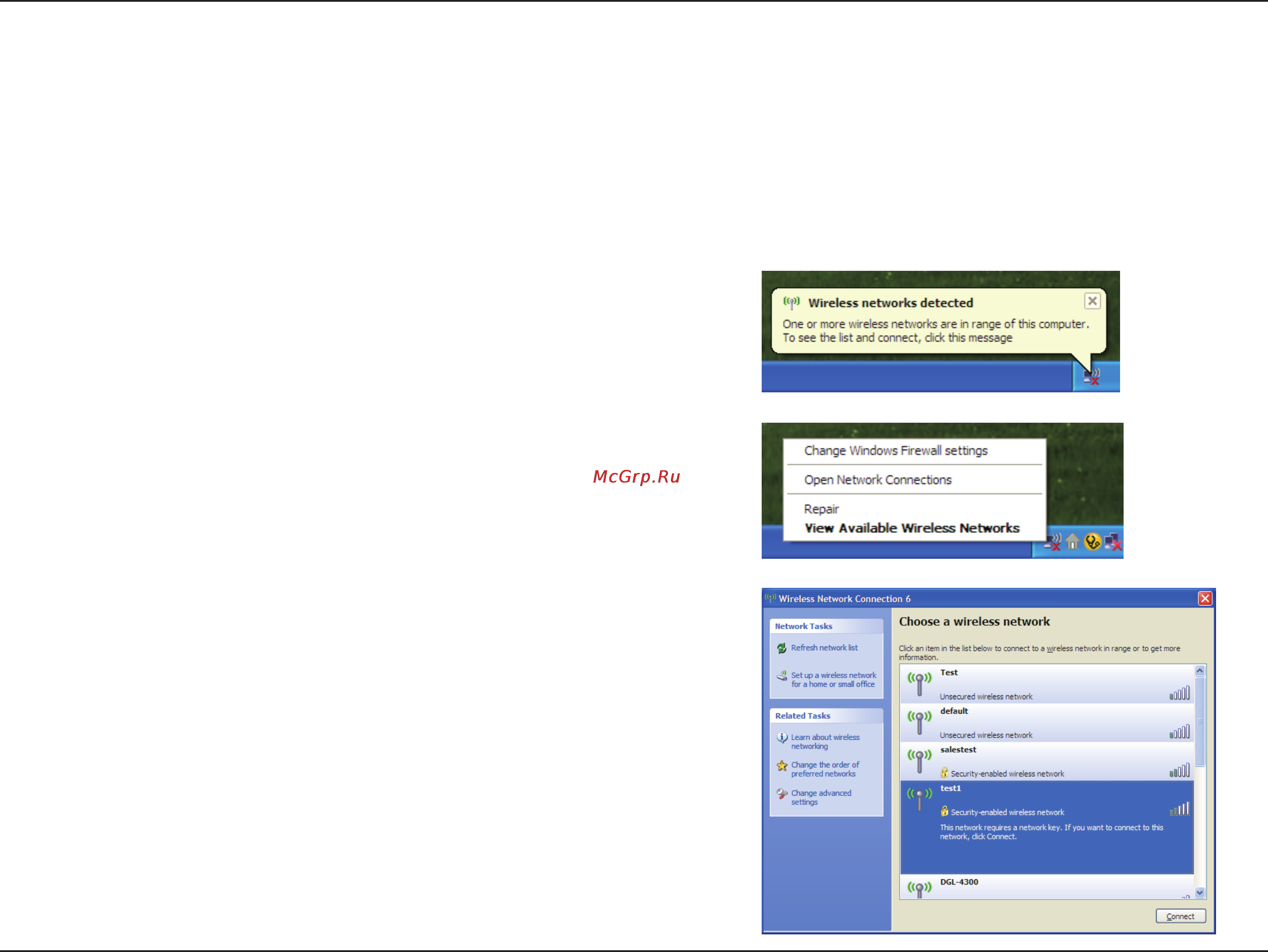 D-Link DIR-815 [109/123] Using windows xp