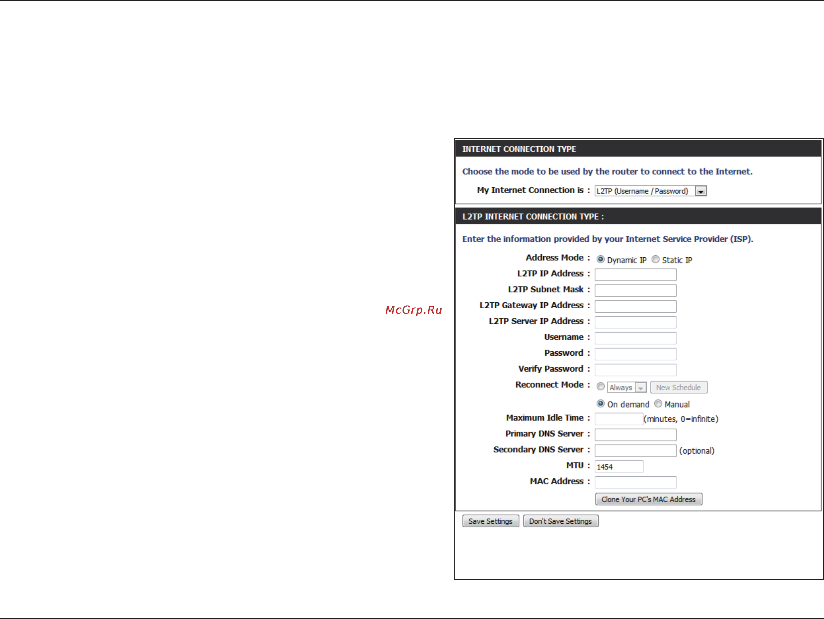 D-Link DIR-815 [35/123] Manual internet connection setup