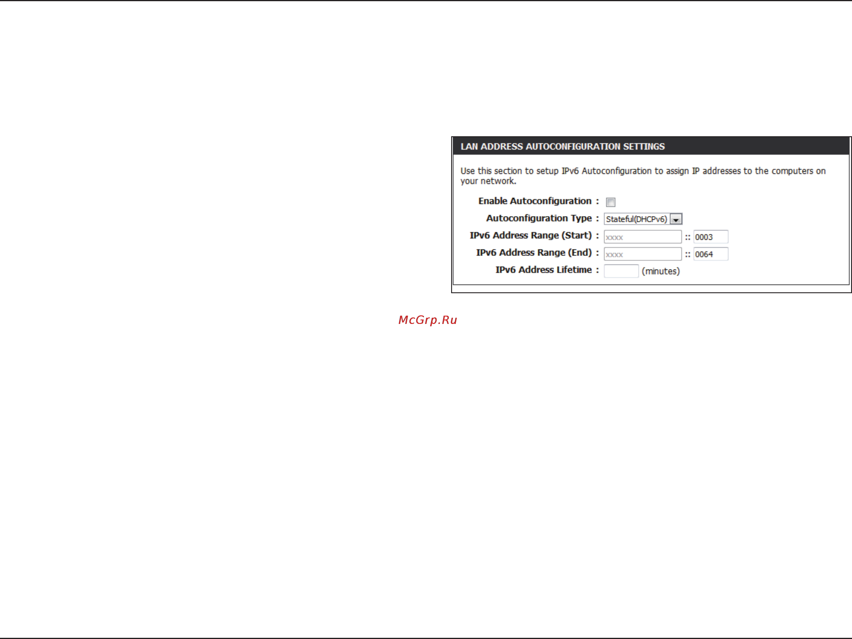 D-Link DIR-815 [70/123] Dhcpv6 stateful stateful autoconfiguration
