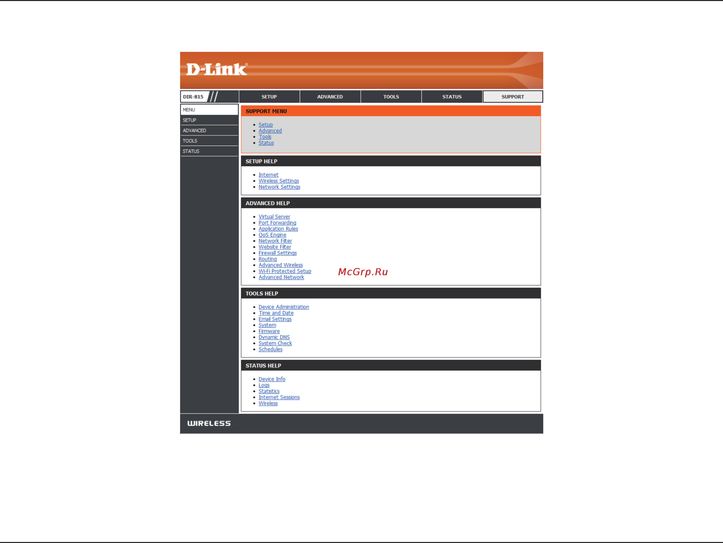 D-Link DIR-815 [90/123] Support