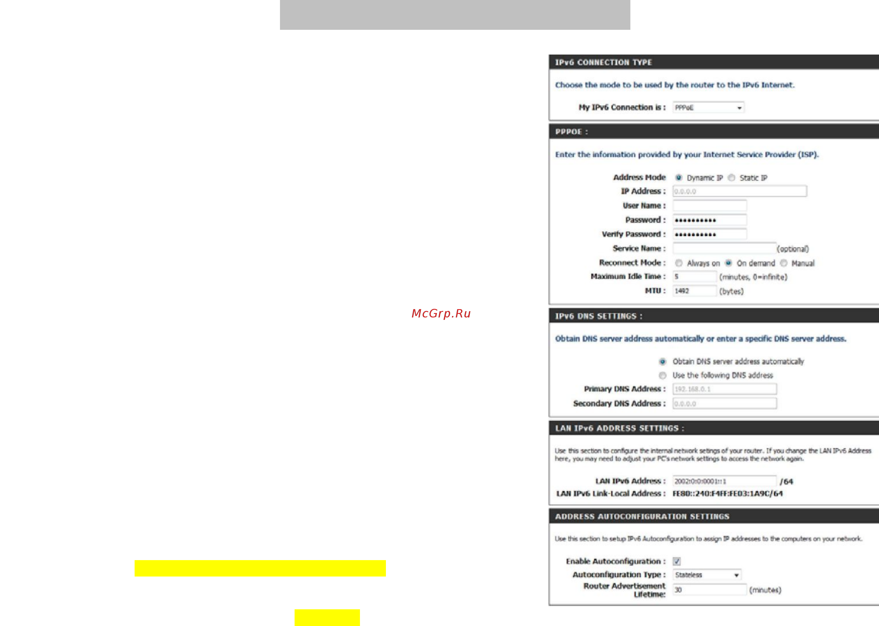 D-Link DIR-825 [67/113] Ipv6 over pppoe stateless