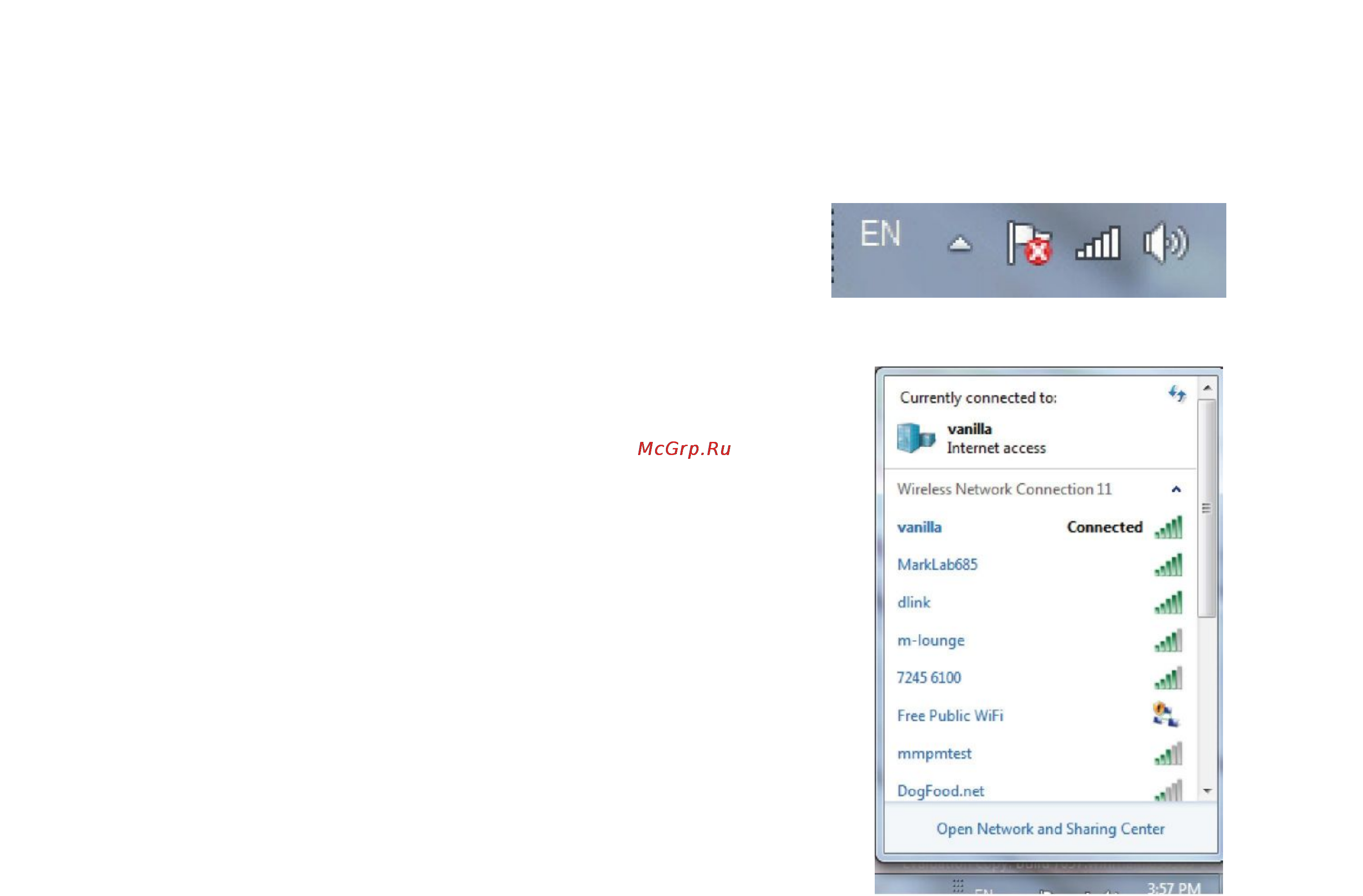 D-Link DWA-142 [34/54] Настройка wpa wpa2 passphrase в ос windows 7