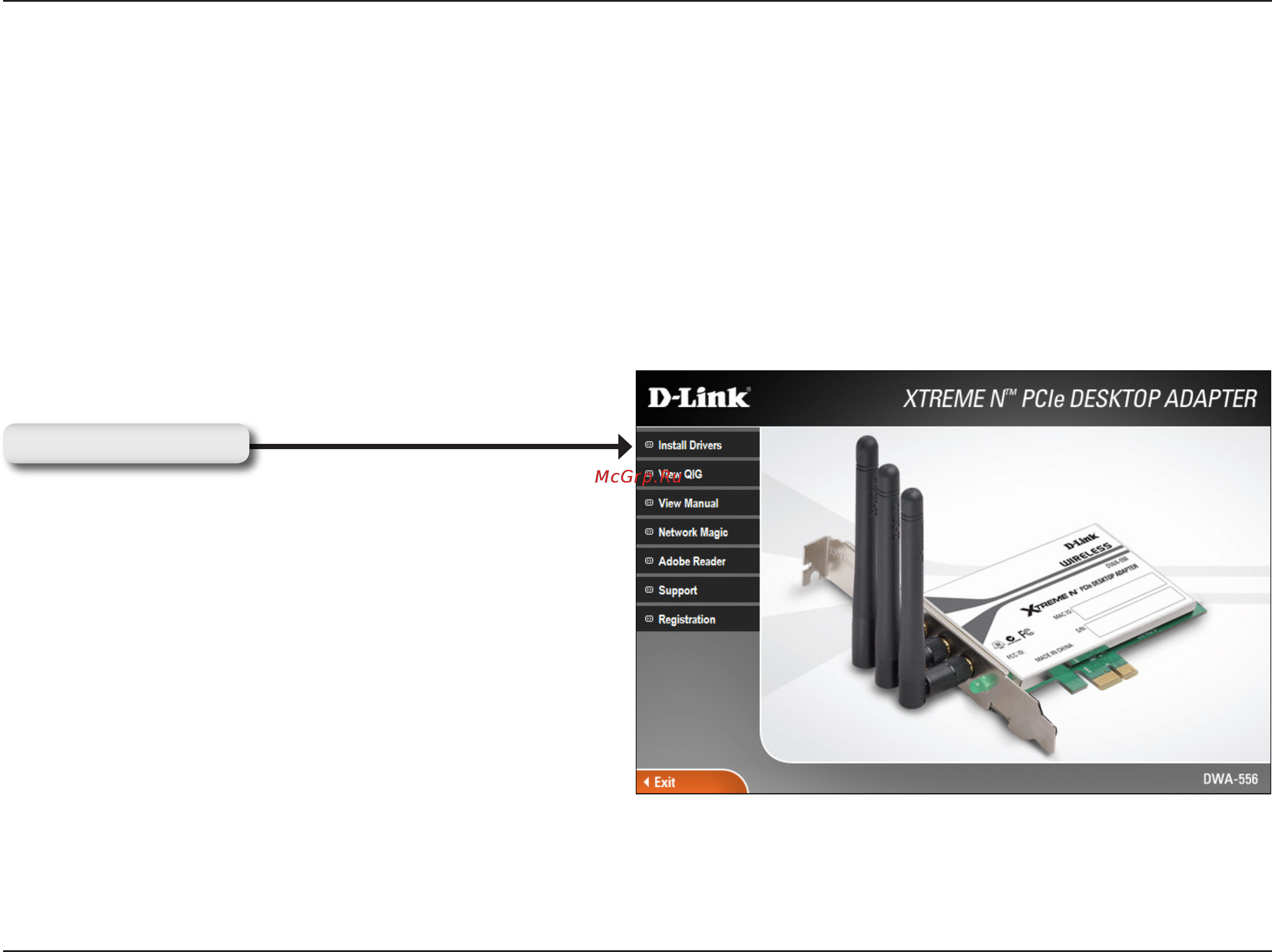 D-Link DWA-556 [11/56] Adapter installation