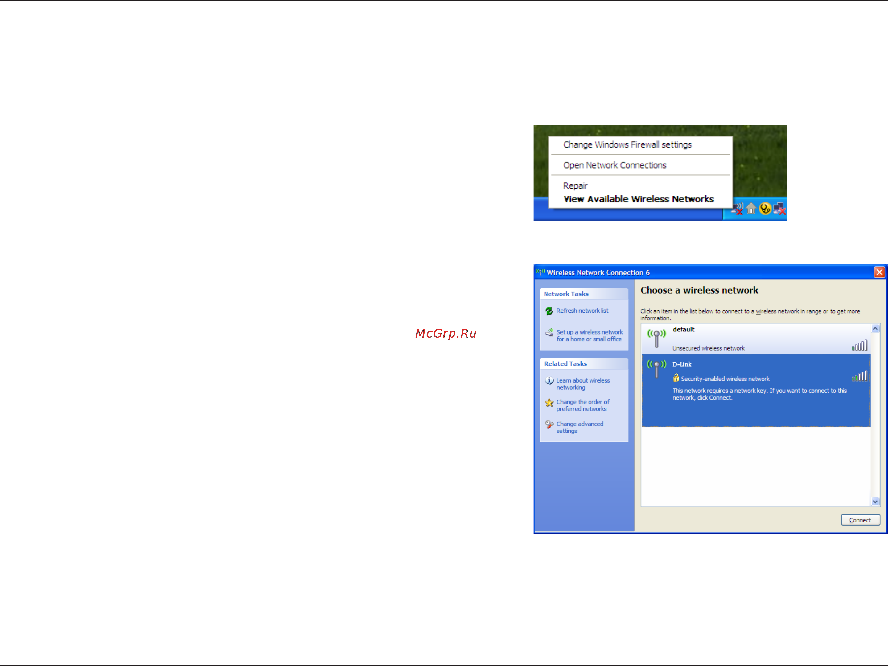D-Link DWA-556 [23/56] Disabling the windows xp utility