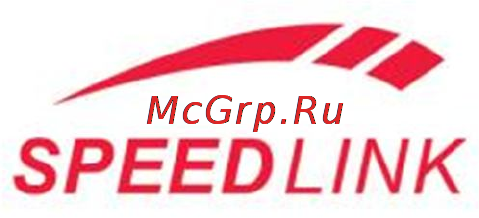 Speed-Link SL-6535-SSV-01 Инструкция по эксплуатации онлайн