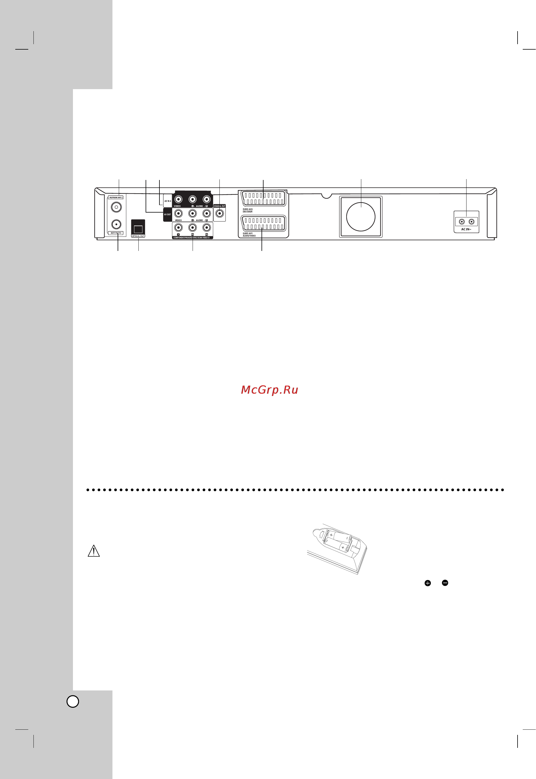 LG RKS-7000 [10/60] Подключение и настройка
