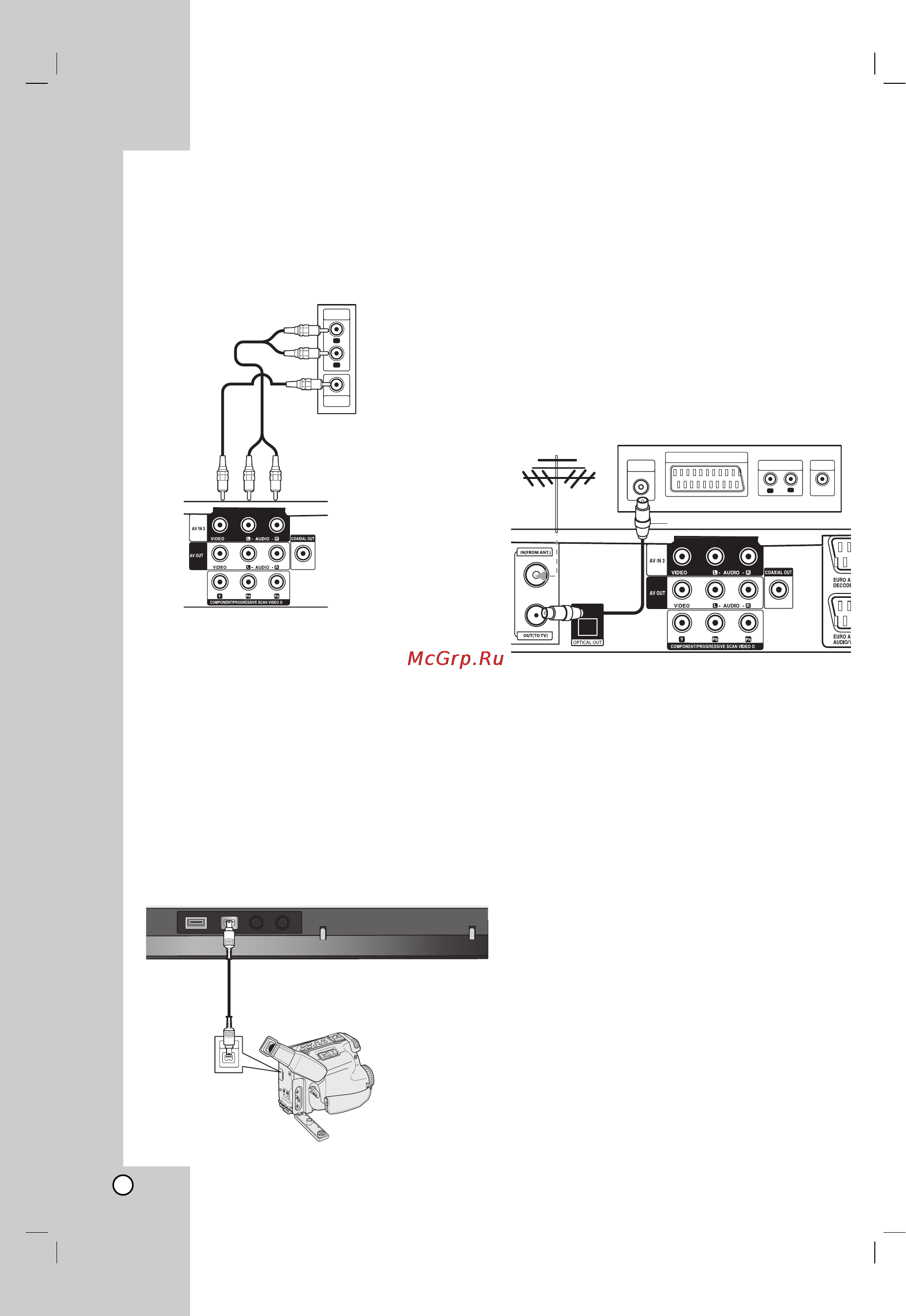 LG RKS-7000 [14/60] Подключение антенны