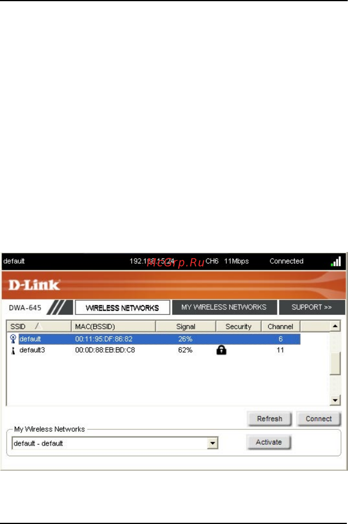 D-Link DWA-645 [9/16] Подключение к беспроводной сети
