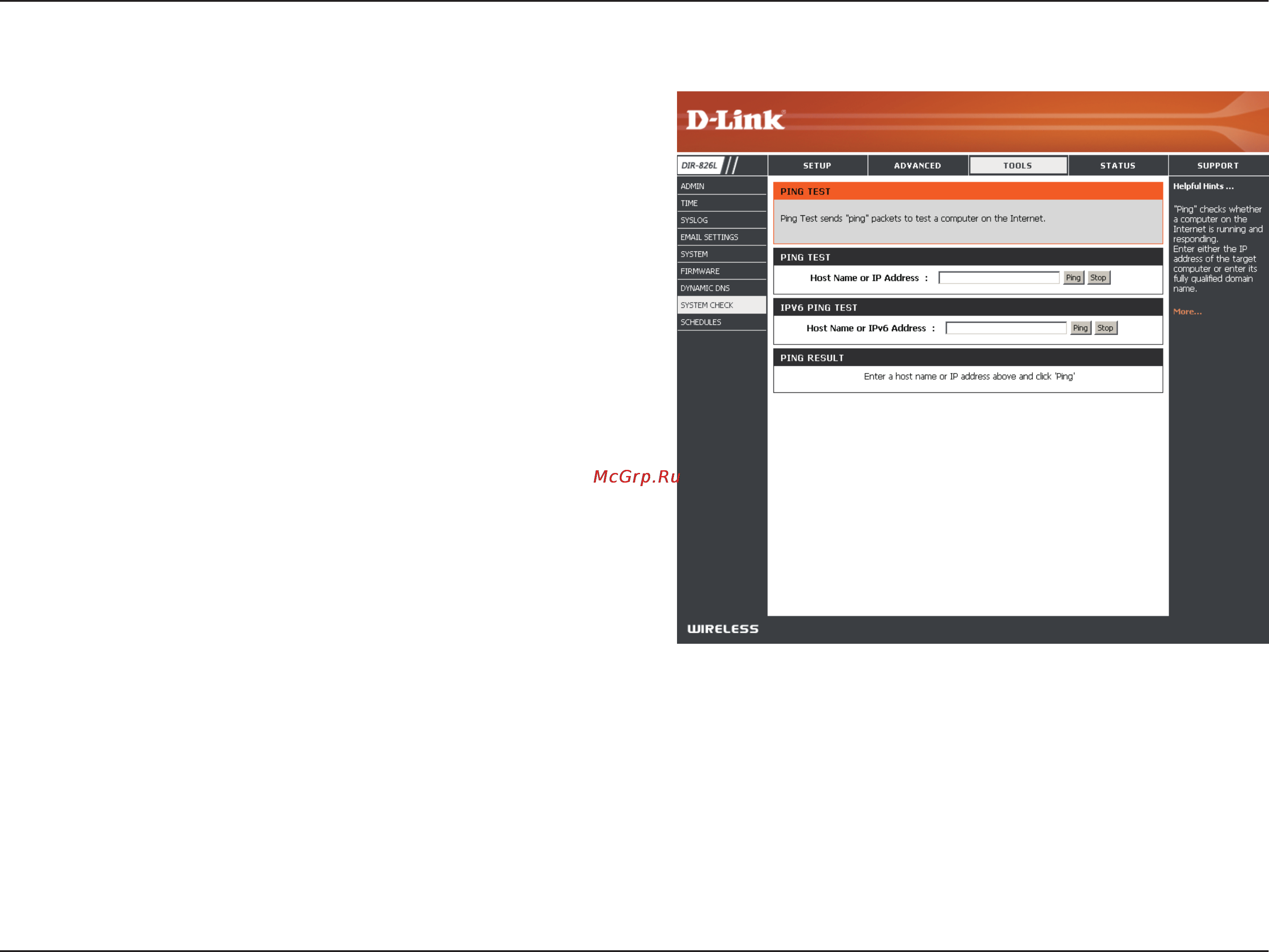D-Link DIR-826L [102/142] System check