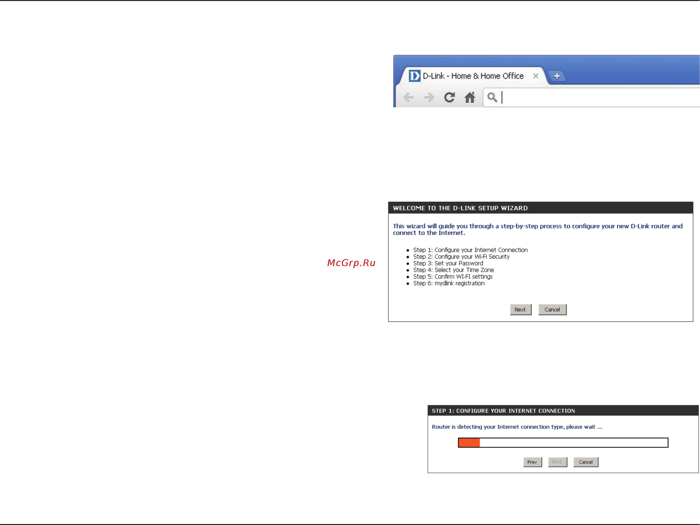 D-Link DIR-826L [18/142] Quick setup wizard