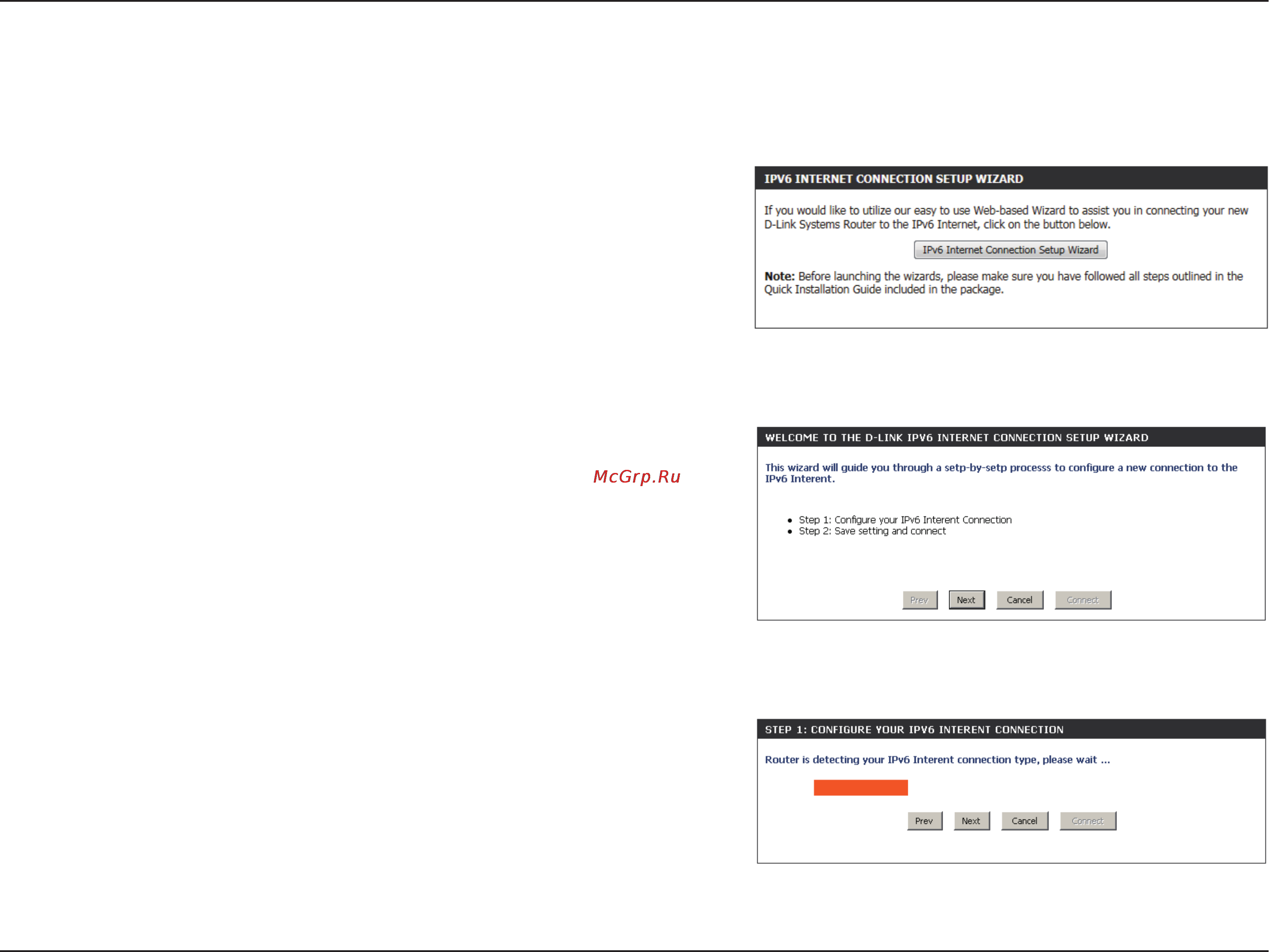 D-Link DIR-826L [60/142] Ipv6 internet connection setup wizard