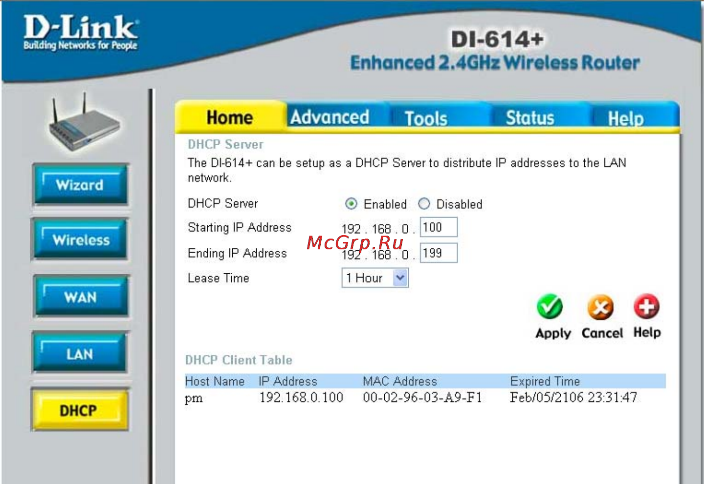 D-Link DI-614+ Инструкция по эксплуатации онлайн [19/74] 41401