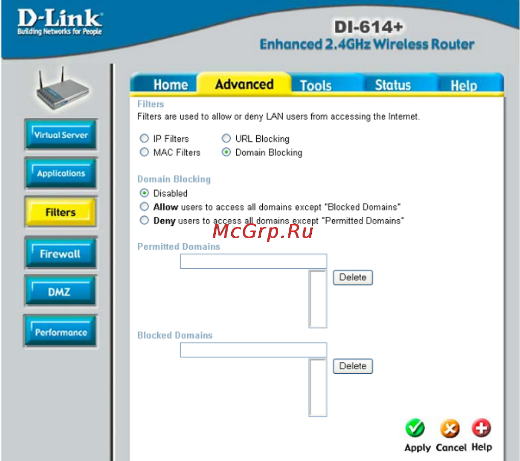 D-Link DI-614+ Инструкция по эксплуатации онлайн [25/74] 41401