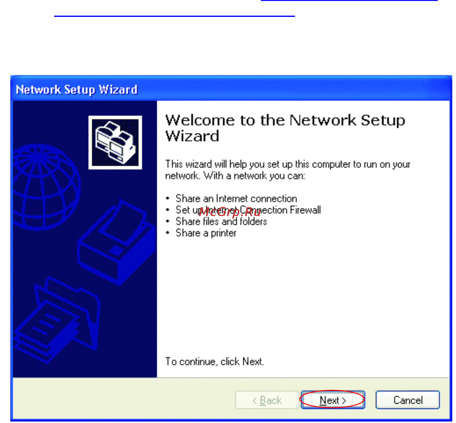 D-Link DI-614+ [38/74] Using the network setup wizard in windows xp