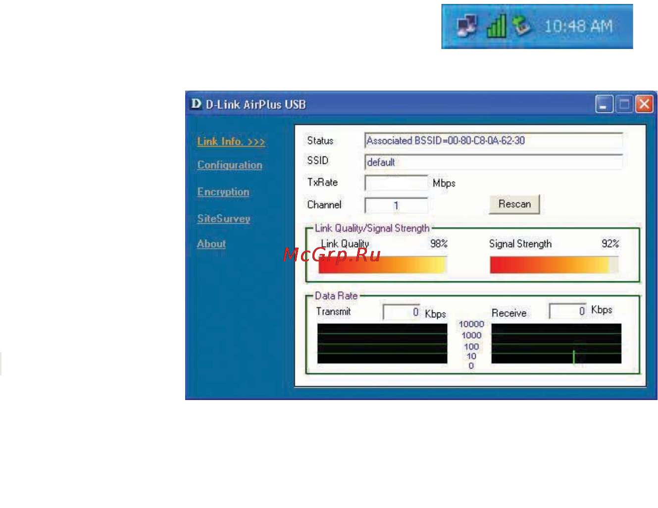 D-Link DWL-120+ [12/38] Using the configuration utility