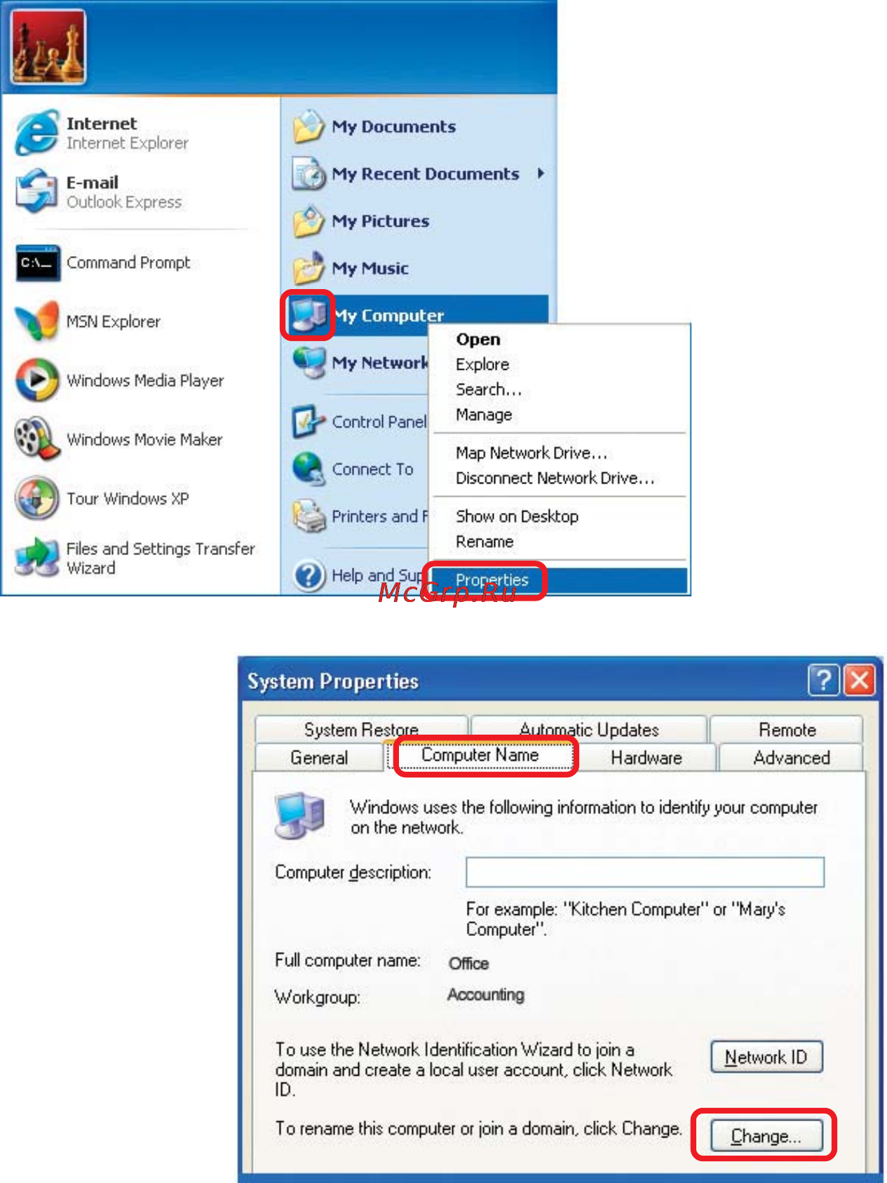 D-Link DWL-120+ [25/38] Networking basics naming your computer