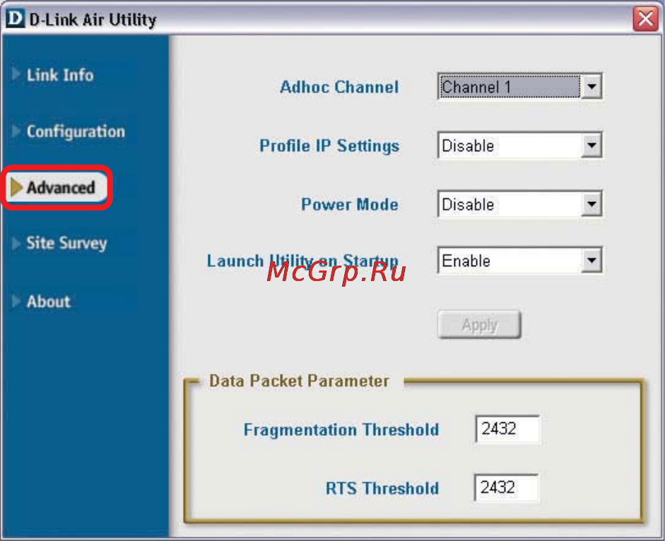 D-Link DWL-650+ [14/41] Using the configuration utility continued