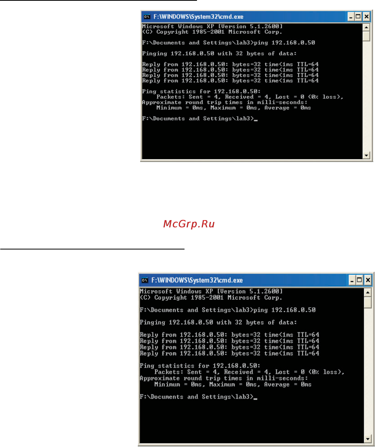D-Link DWL-650+ [30/41] Checking the wireless connection by pinging in windows me and 98