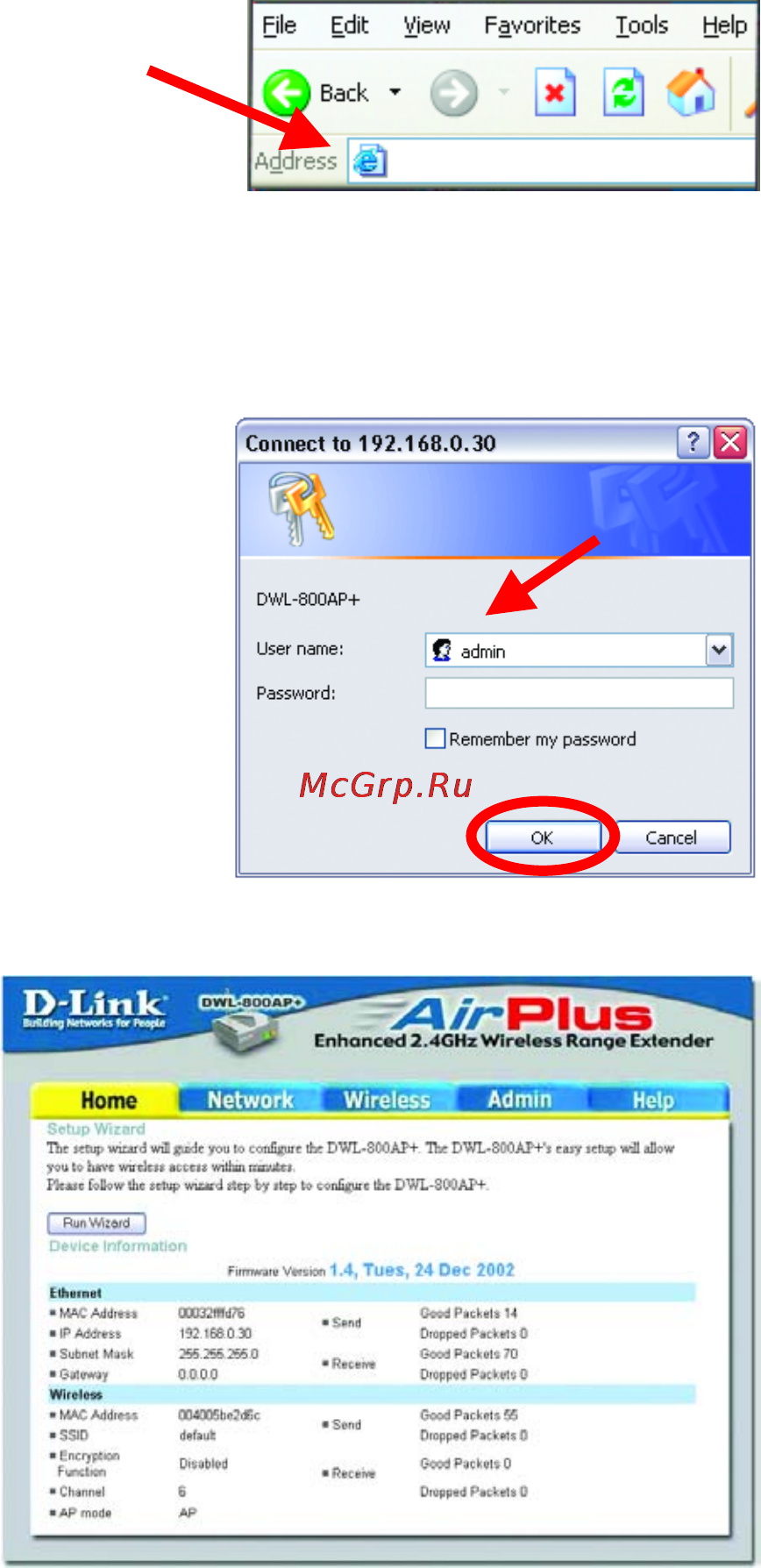 D-Link DWL-800AP+ [13/58] Using the configuration menu