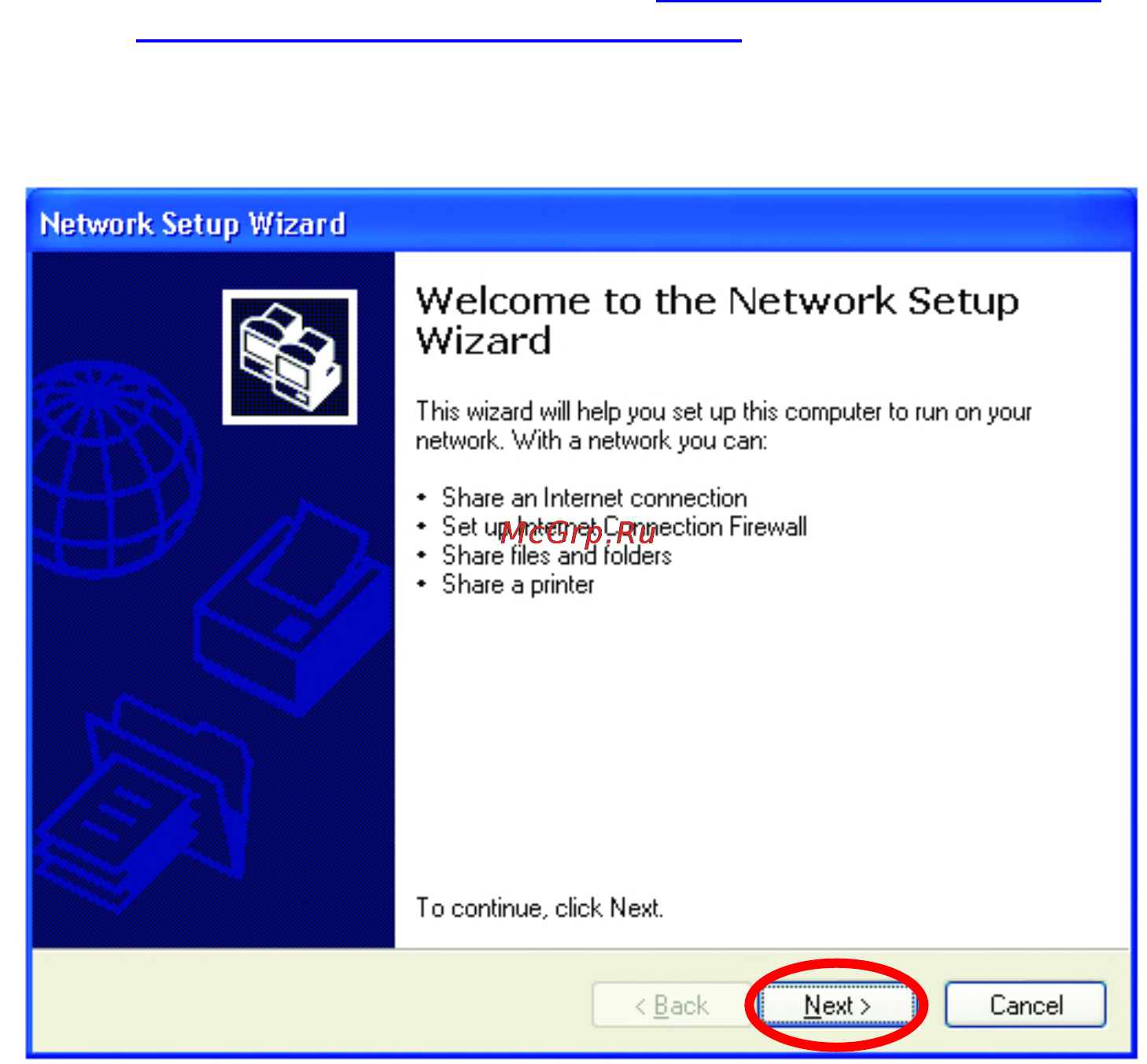 D-Link DWL-800AP+ [24/58] Using the network setup wizard in windows xp