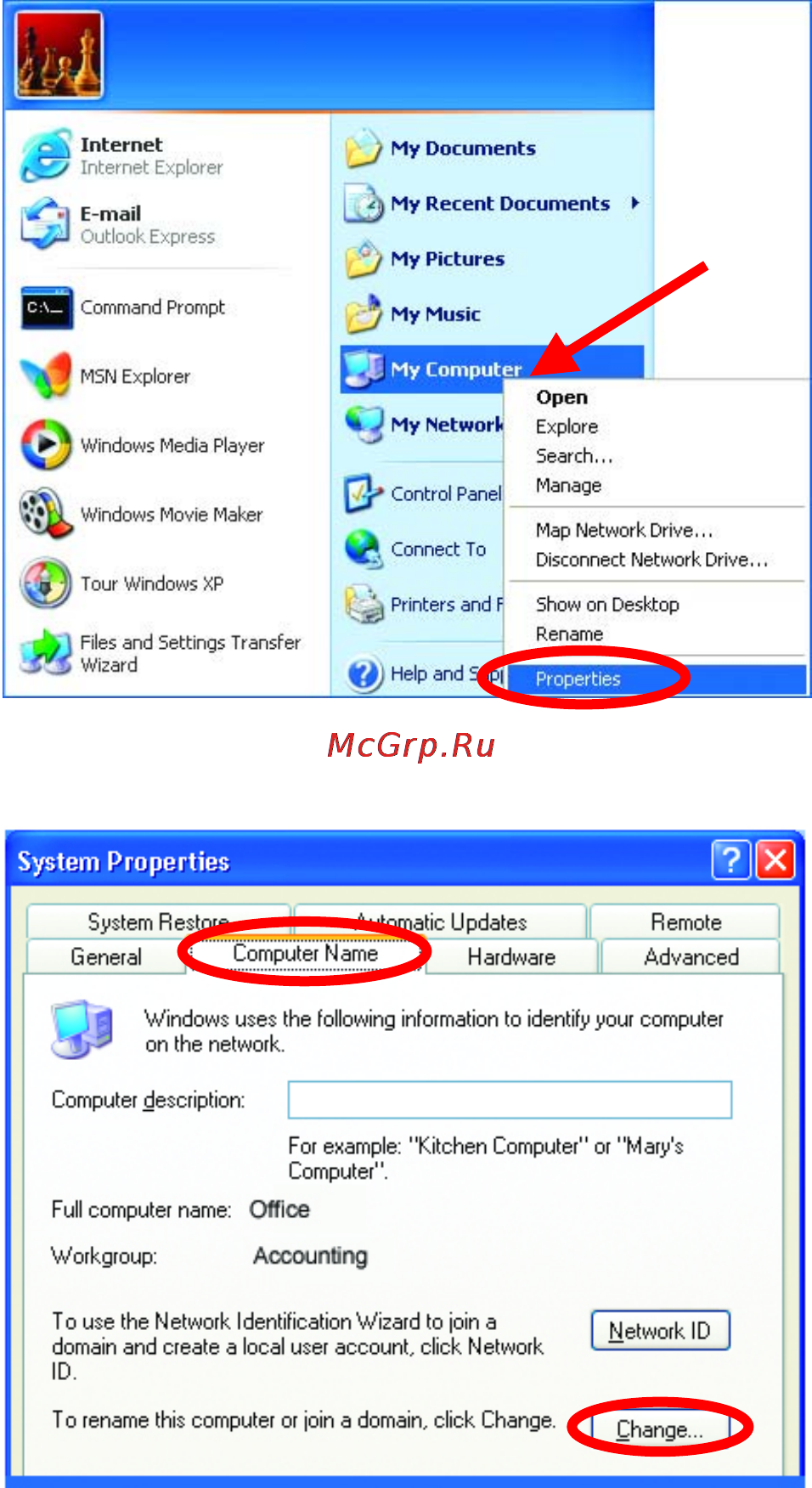 D-Link DWL-800AP+ [31/58] Networking basics naming your computer