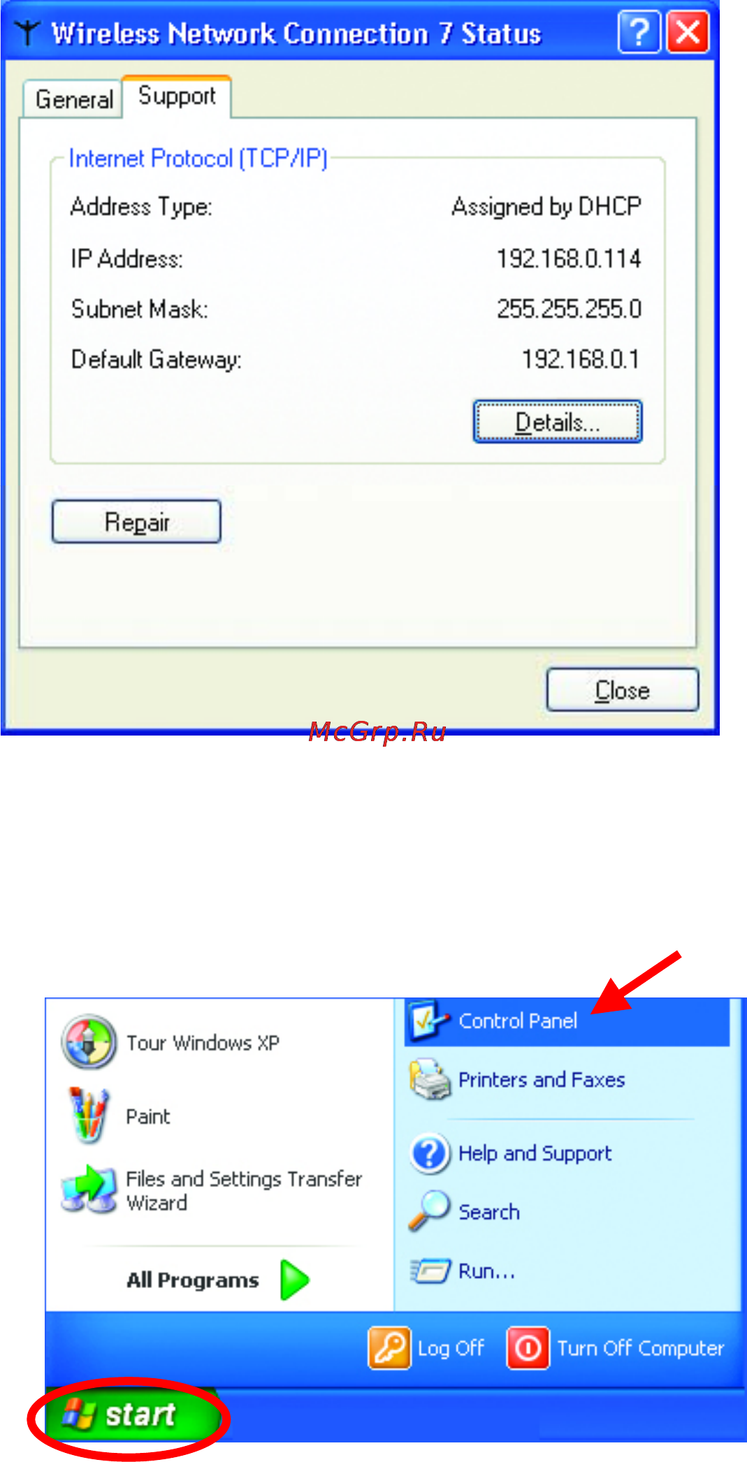 D-Link DWL-800AP+ [33/58] Assigning a static ip address in windows xp 2000 assigning a static ip address in windows xp 2000