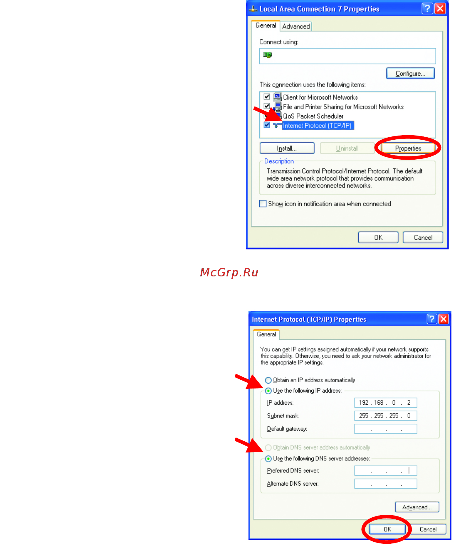 D-Link DWL-800AP+ [35/58] Networking basics assigning a static ip address