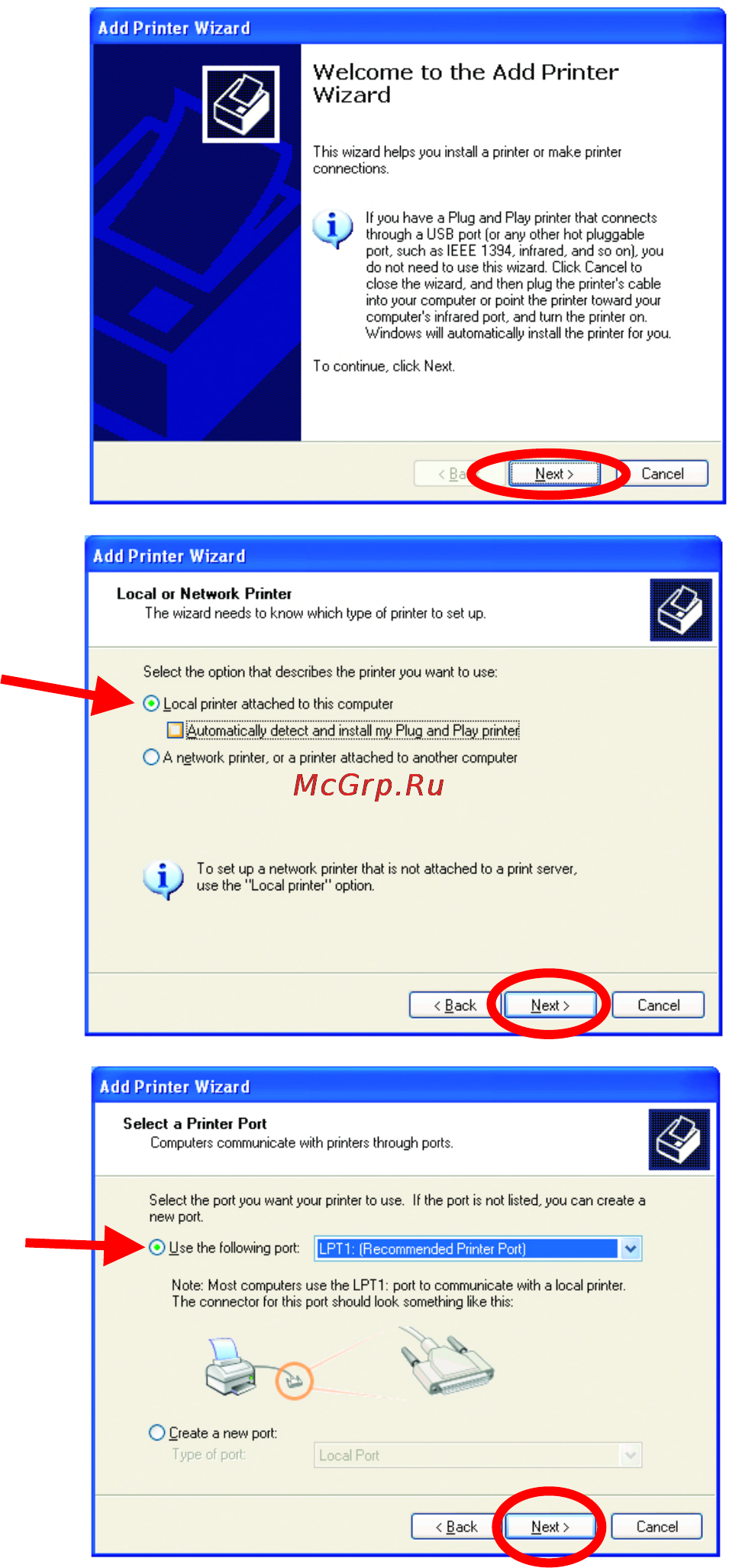 D-Link DWL-800AP+ [41/58] Networking basics adding a local printer